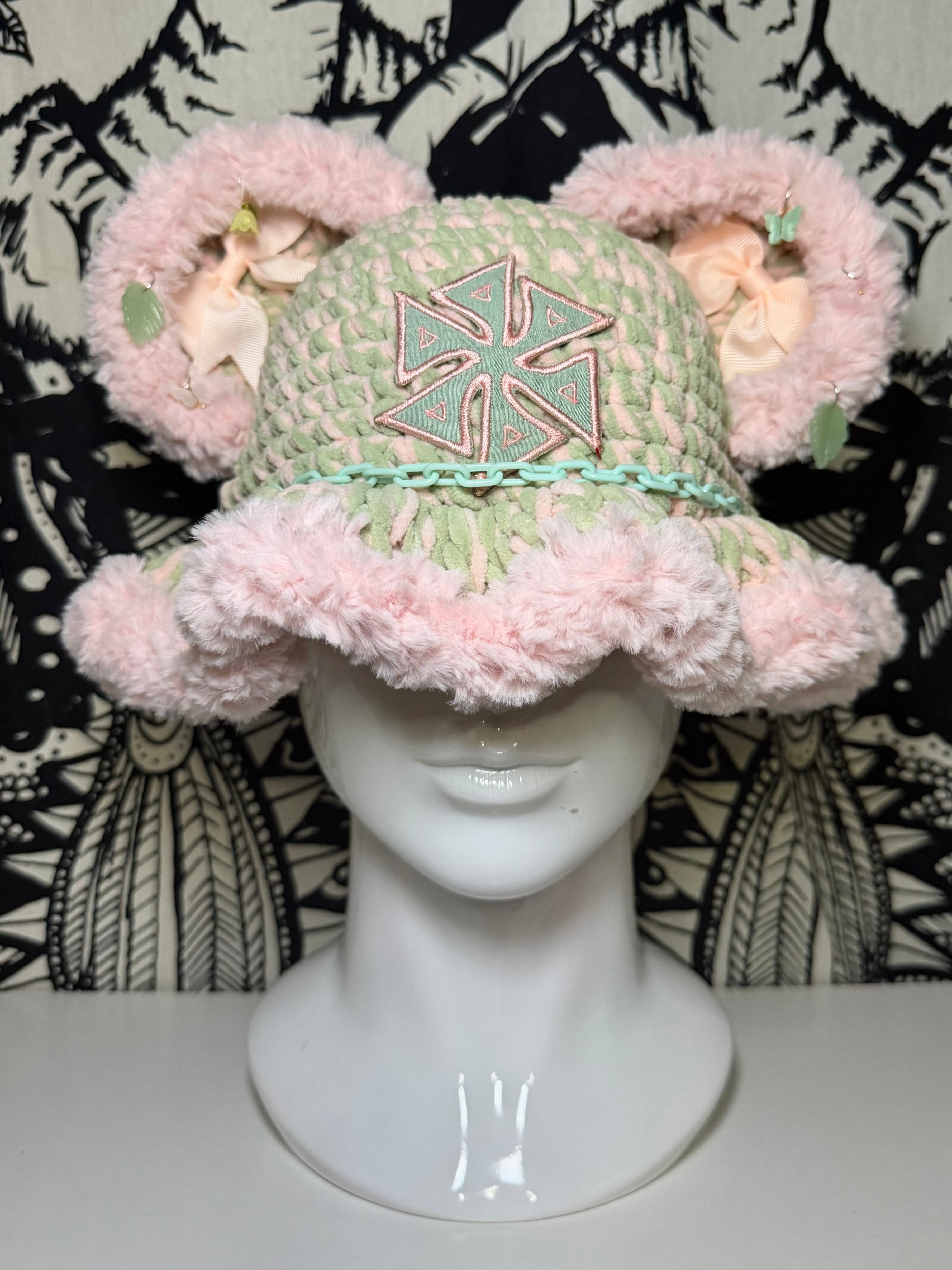 Blanke Bucket Hat