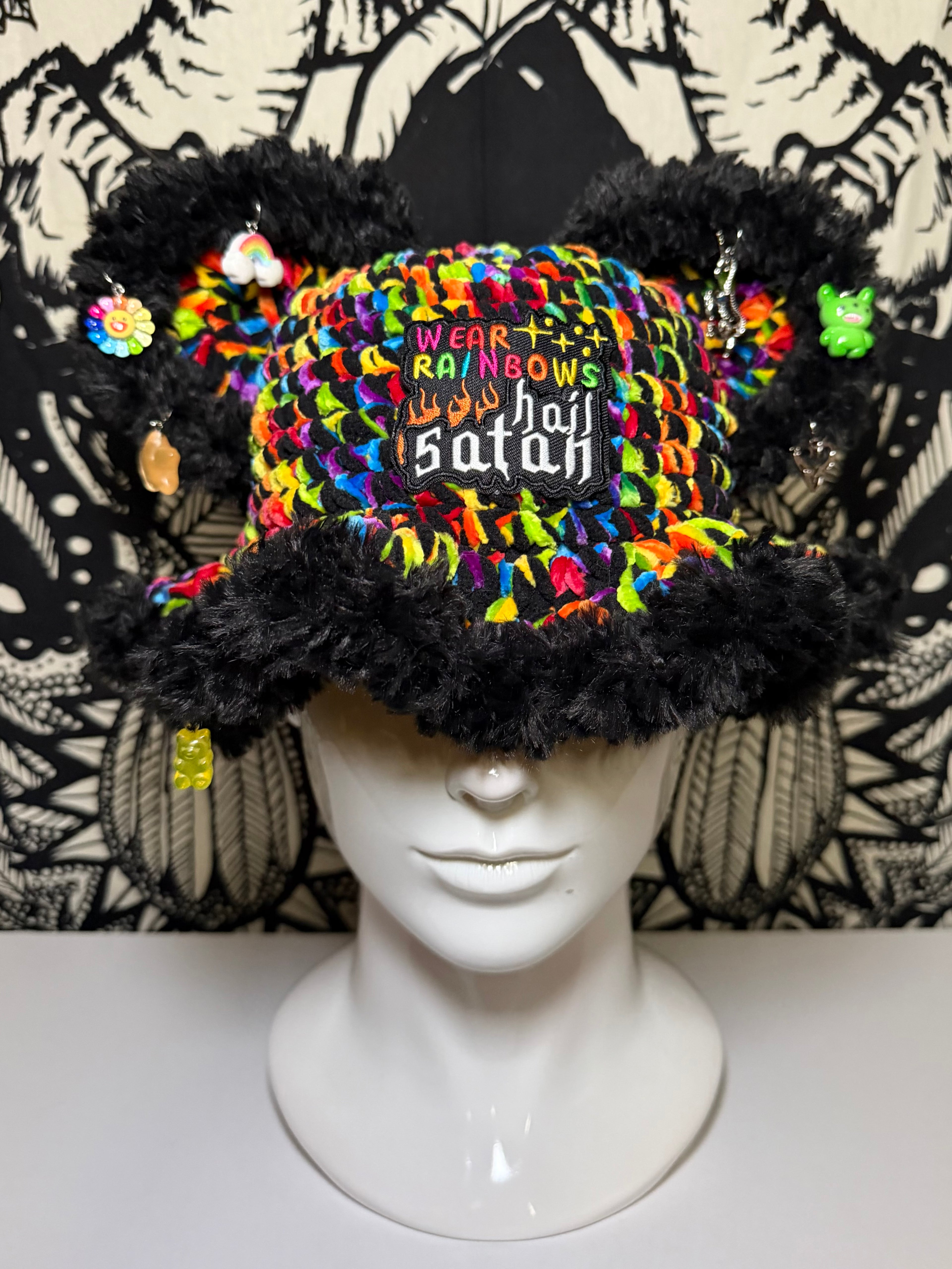 Rainbow Satan Bucket Hat