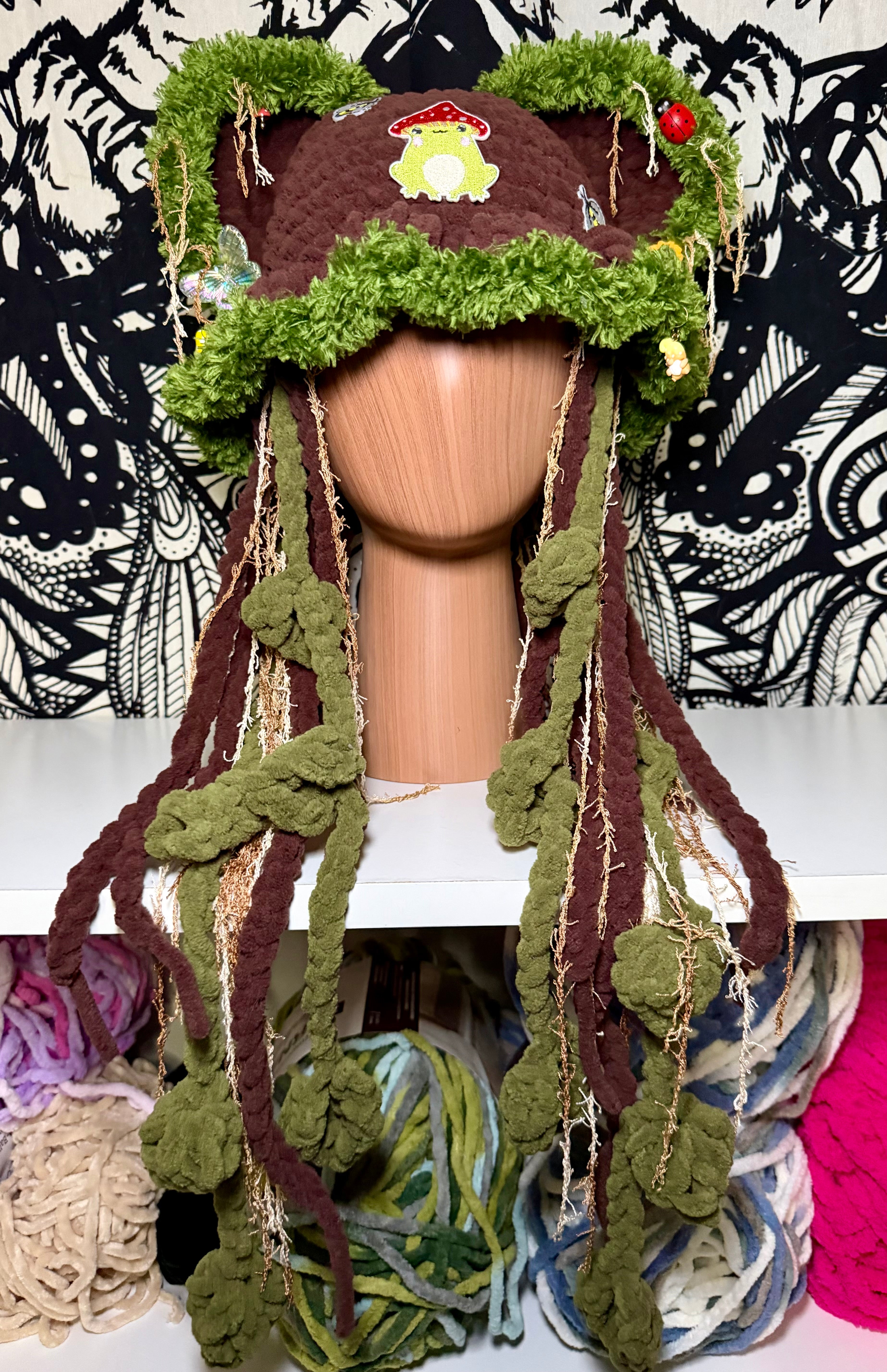 Mushy Frog Forest Hat