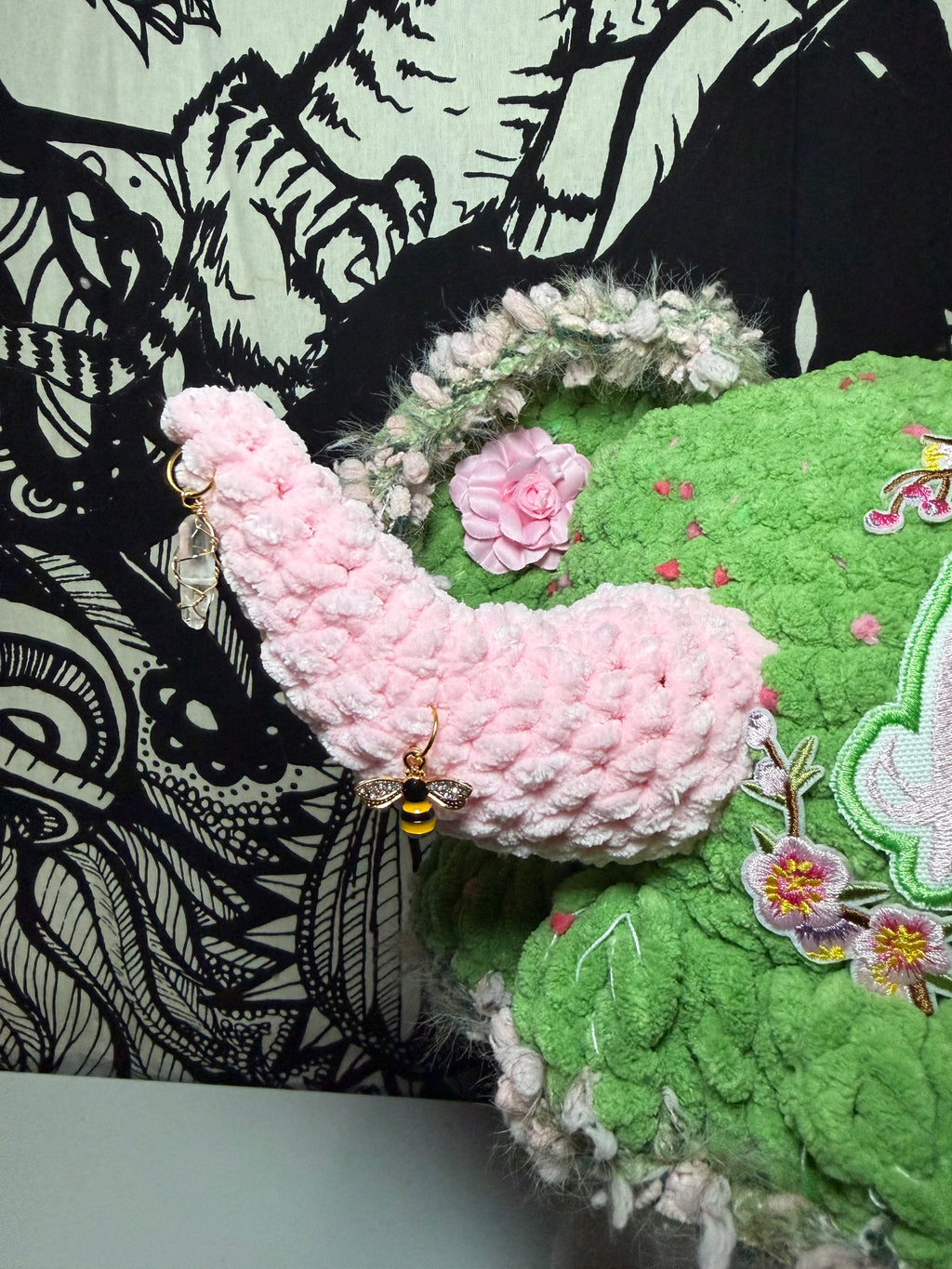 Cherry Blossom Wooli Hat
