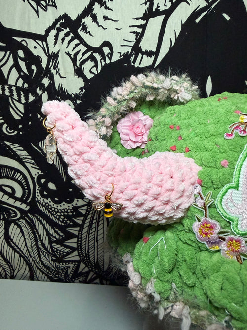 Cherry Blossom Wooli Hat