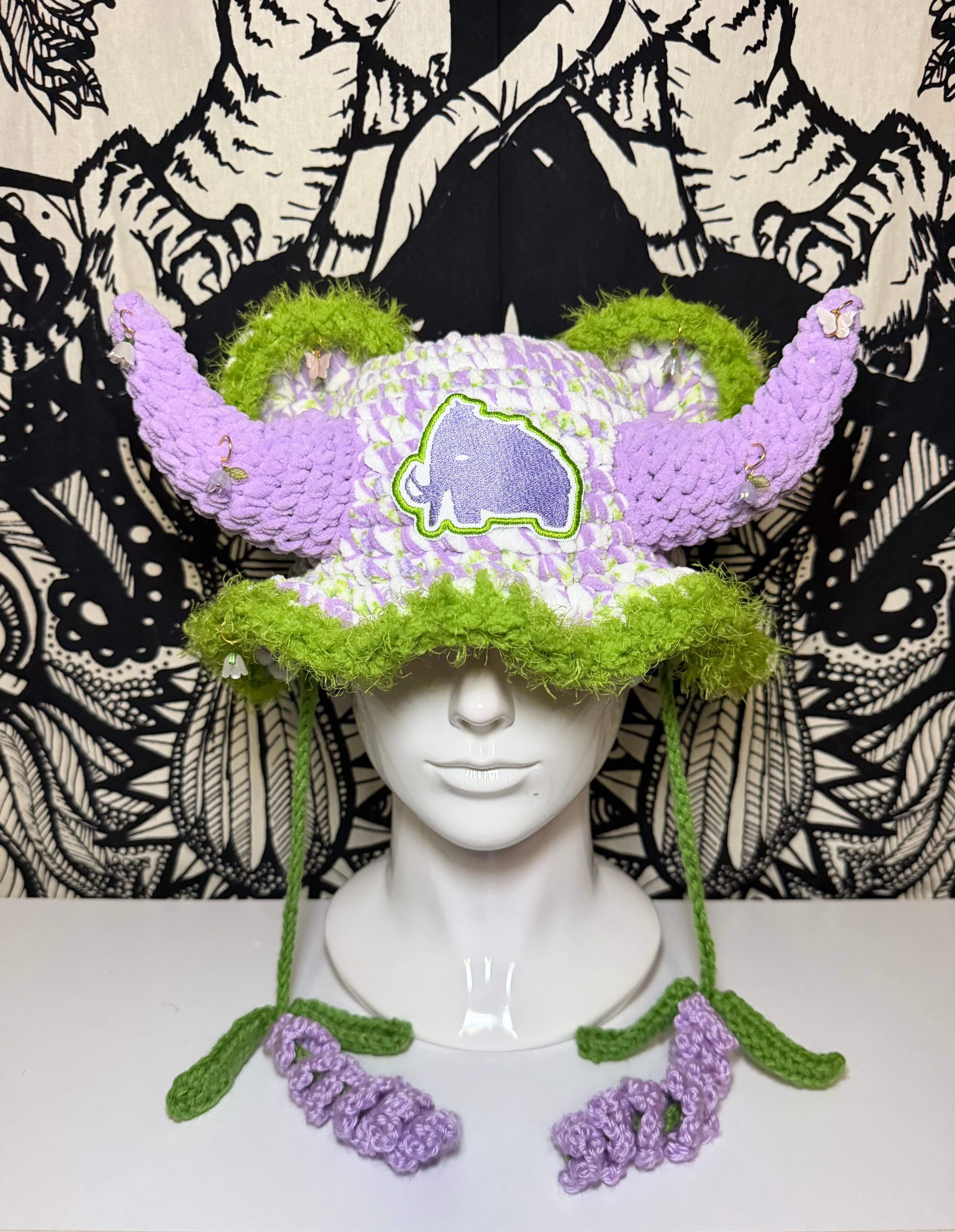 Lavender Wooli Hat