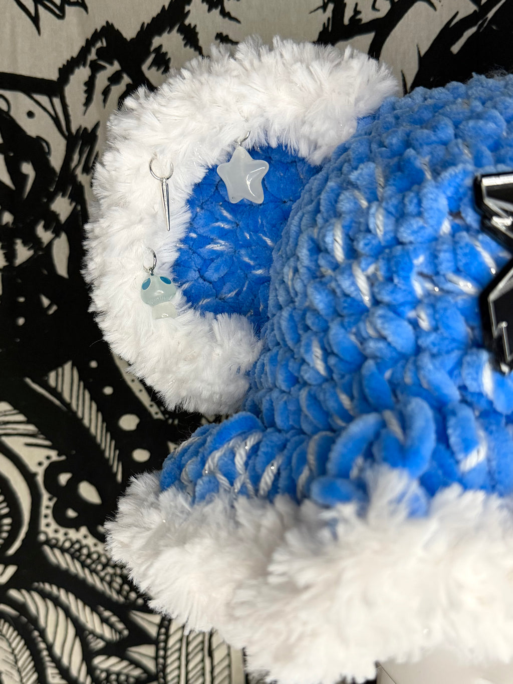 Excision Dreamy Blue Bear Bucket Hat