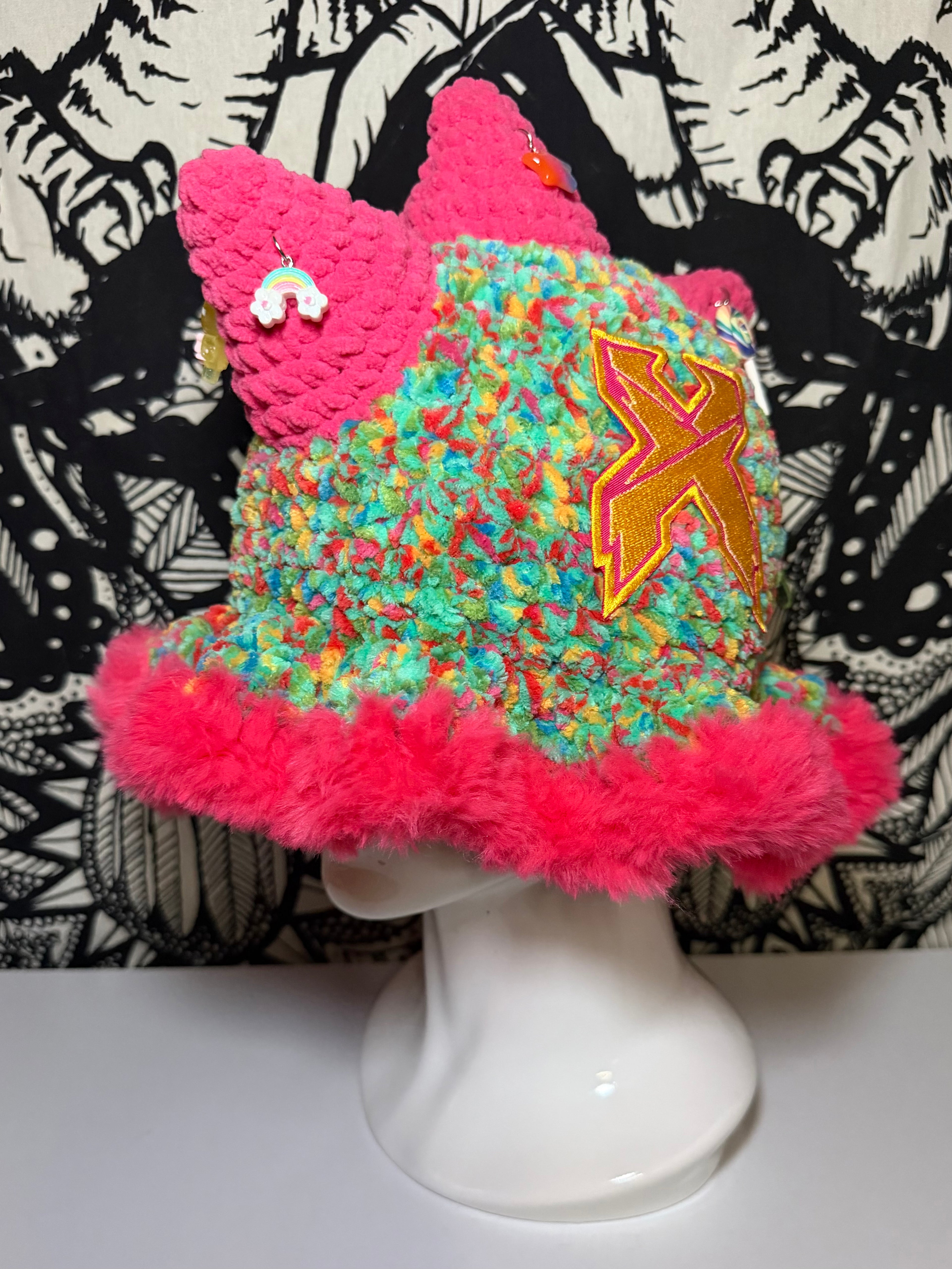Pink Hottie LL/X Dino Hat