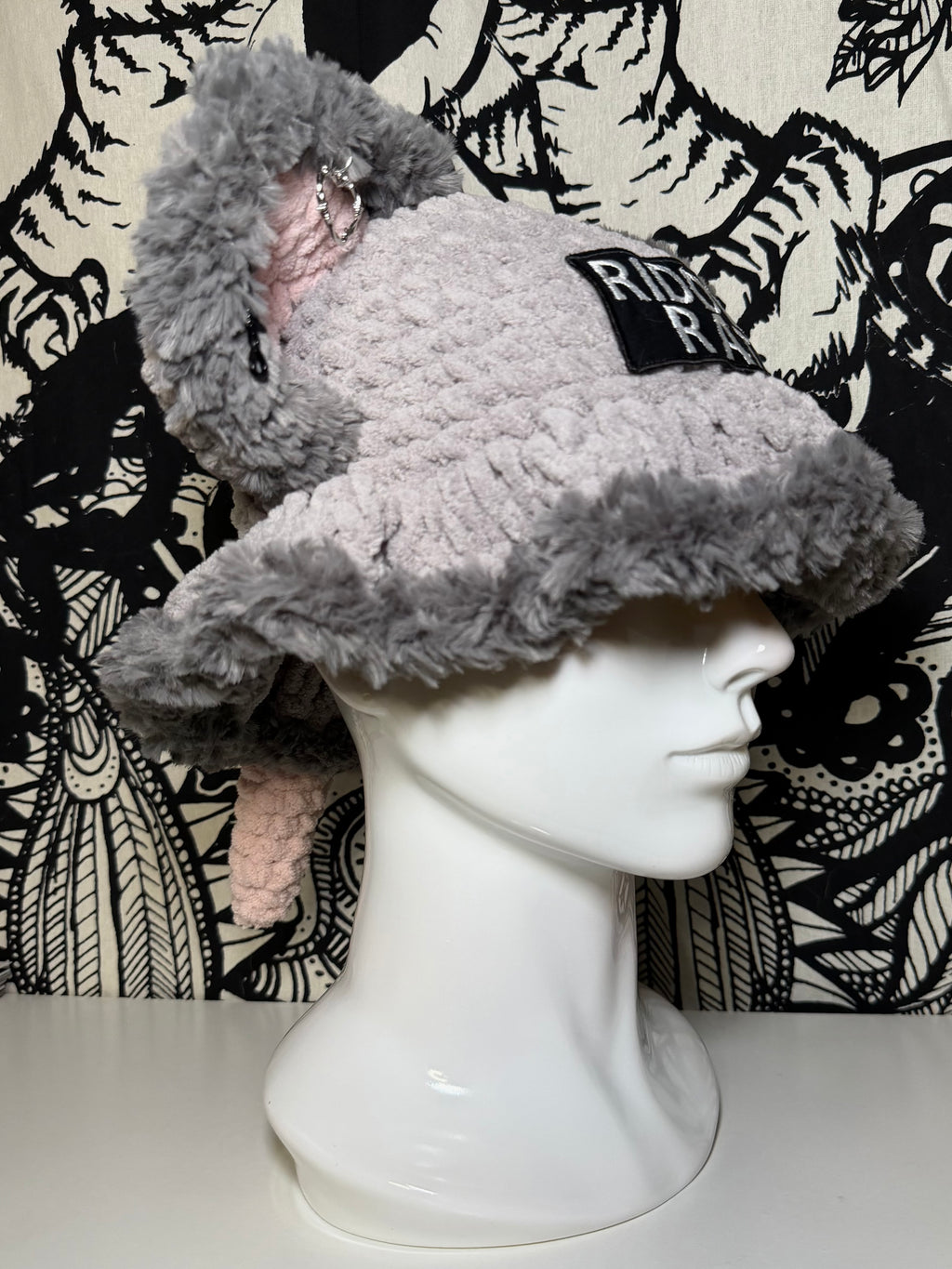 Riddim Rat Stash Ears Bucket Hat