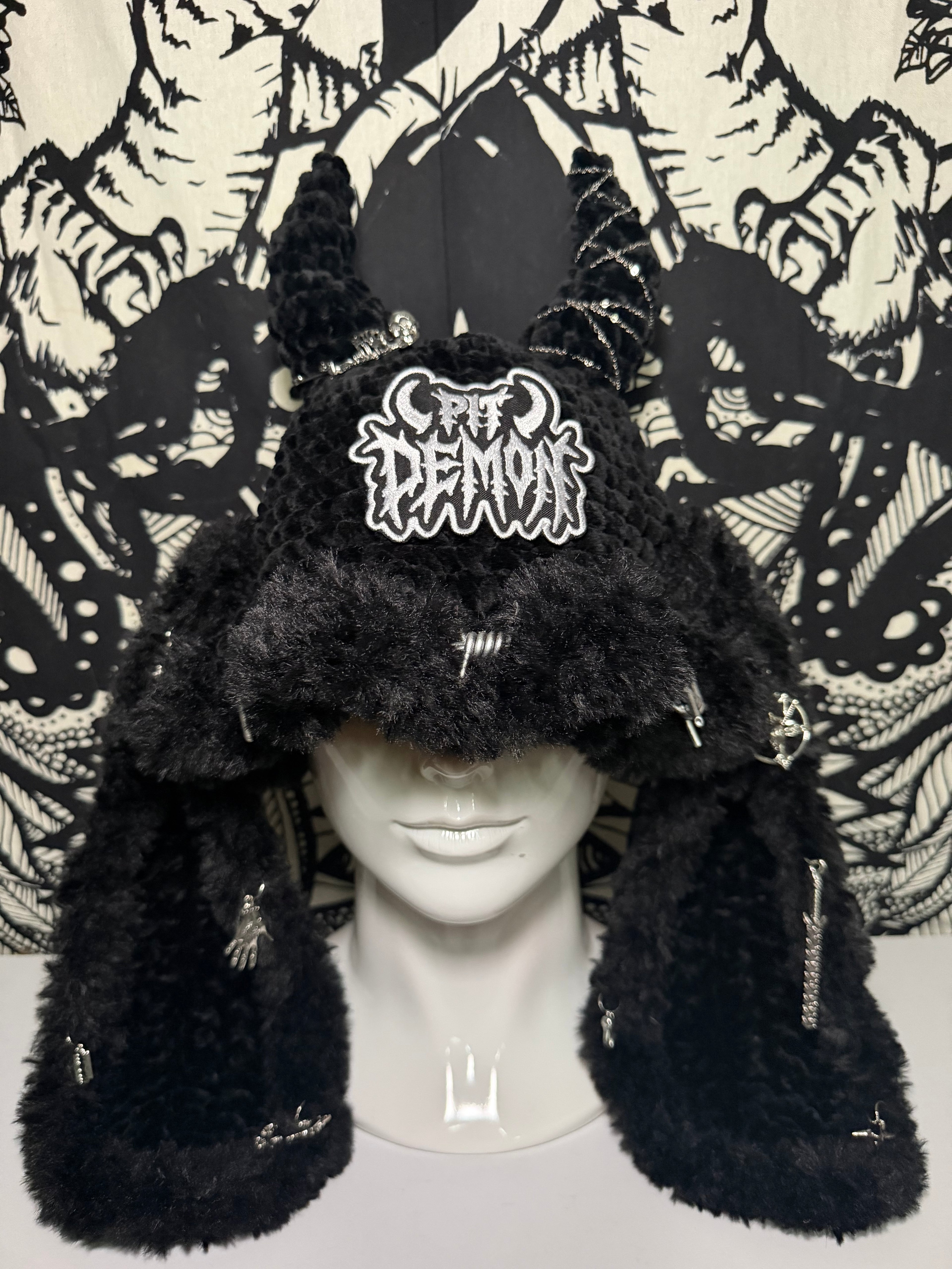 Midnight Bunny Pit Demon Hat