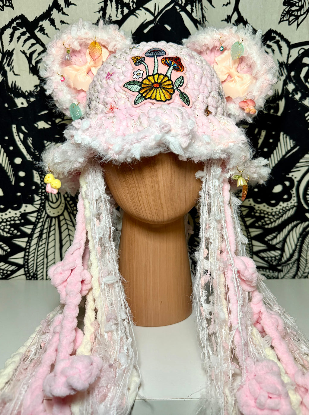 Mushroom Princess Forest Bucket Hat