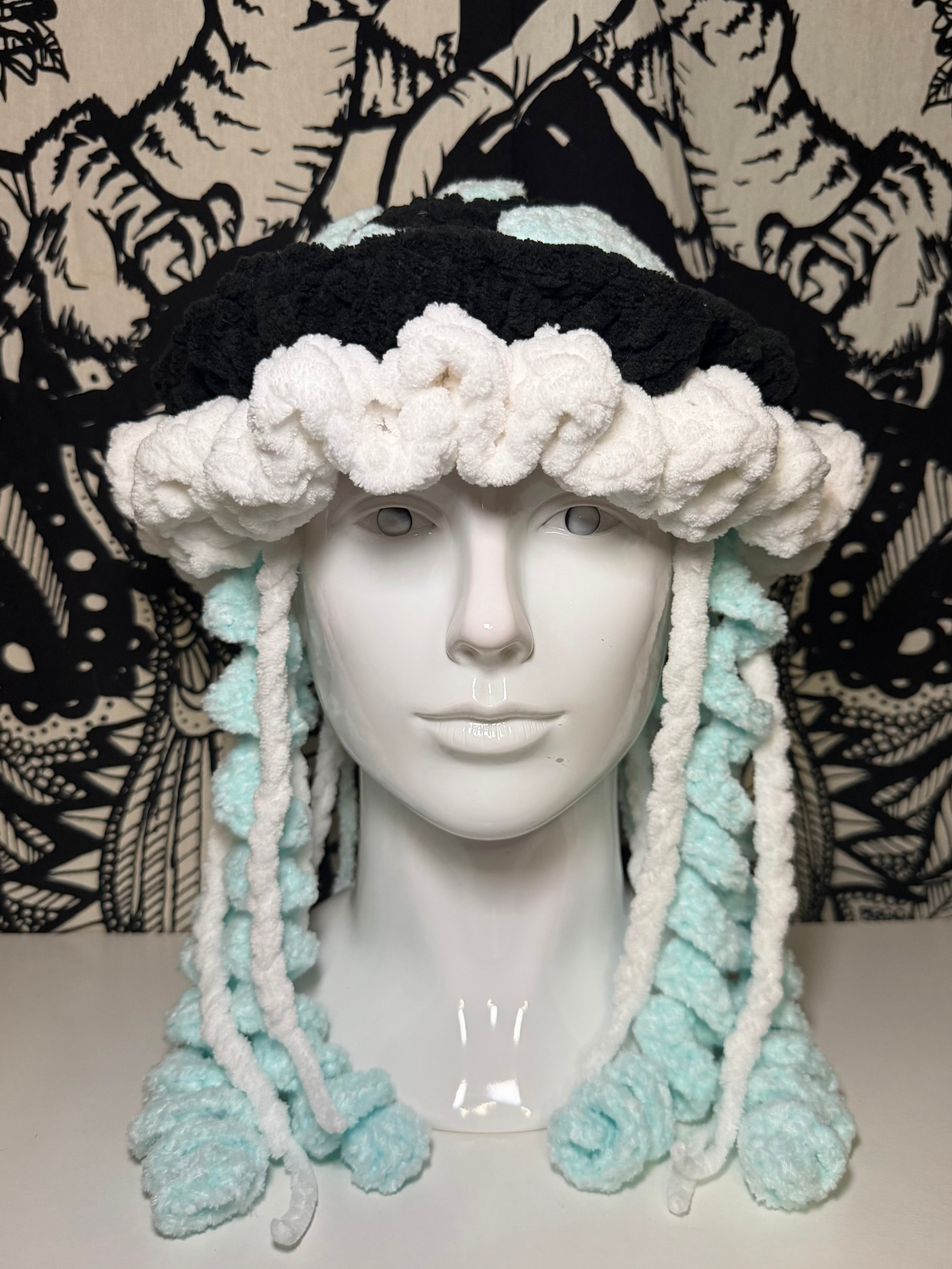 Glow in the Dark Mushy Jelly Hat