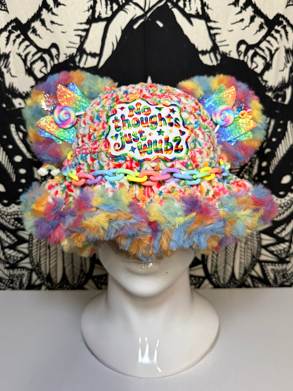 Rainbow Wubz Hat