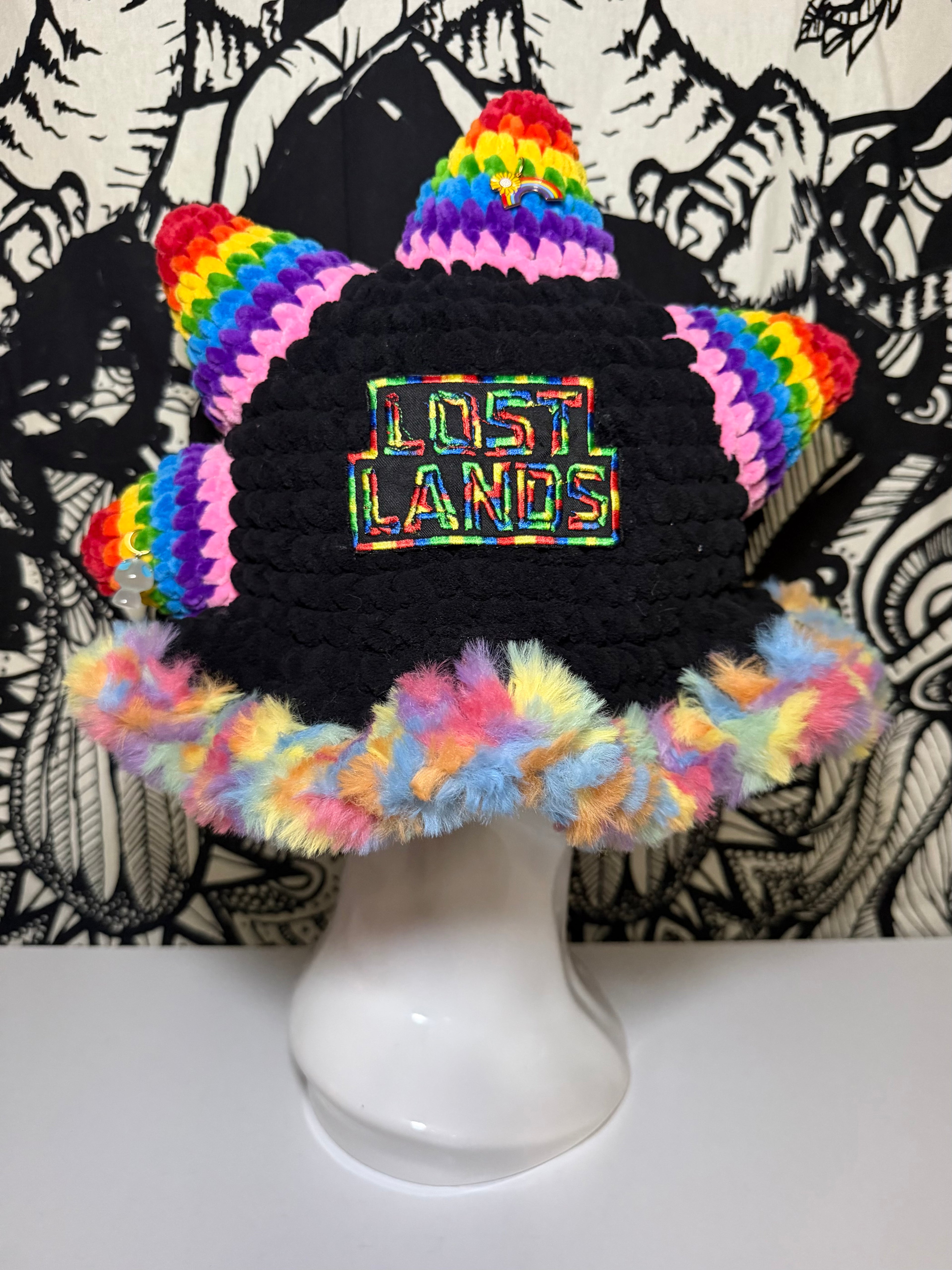 Rainbow LL/X Dino Hat