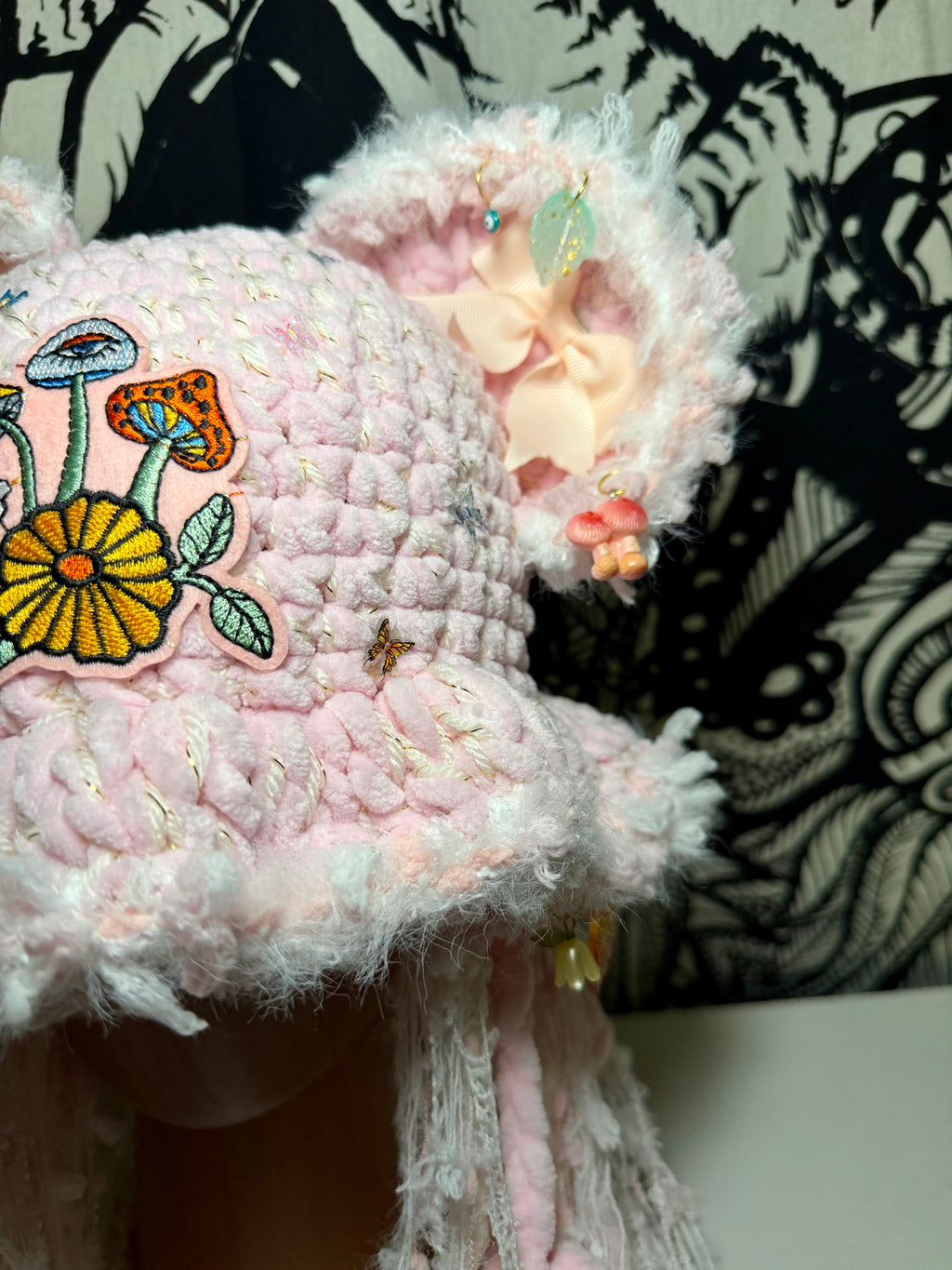 Mushroom Princess Forest Bucket Hat