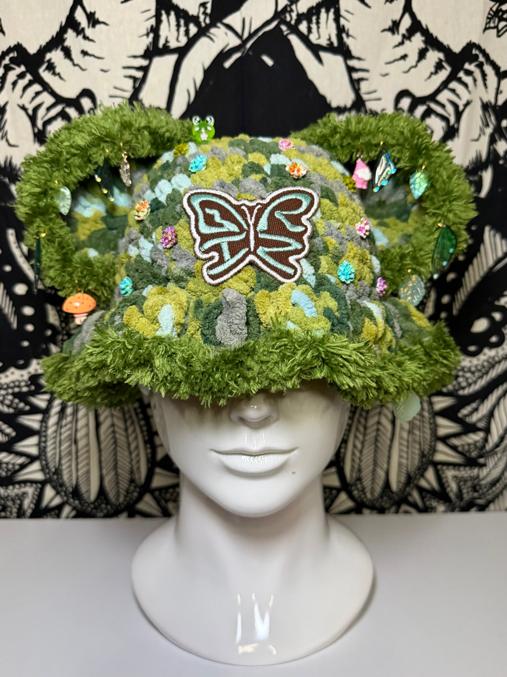 Griz Butterfly Bucket Hat