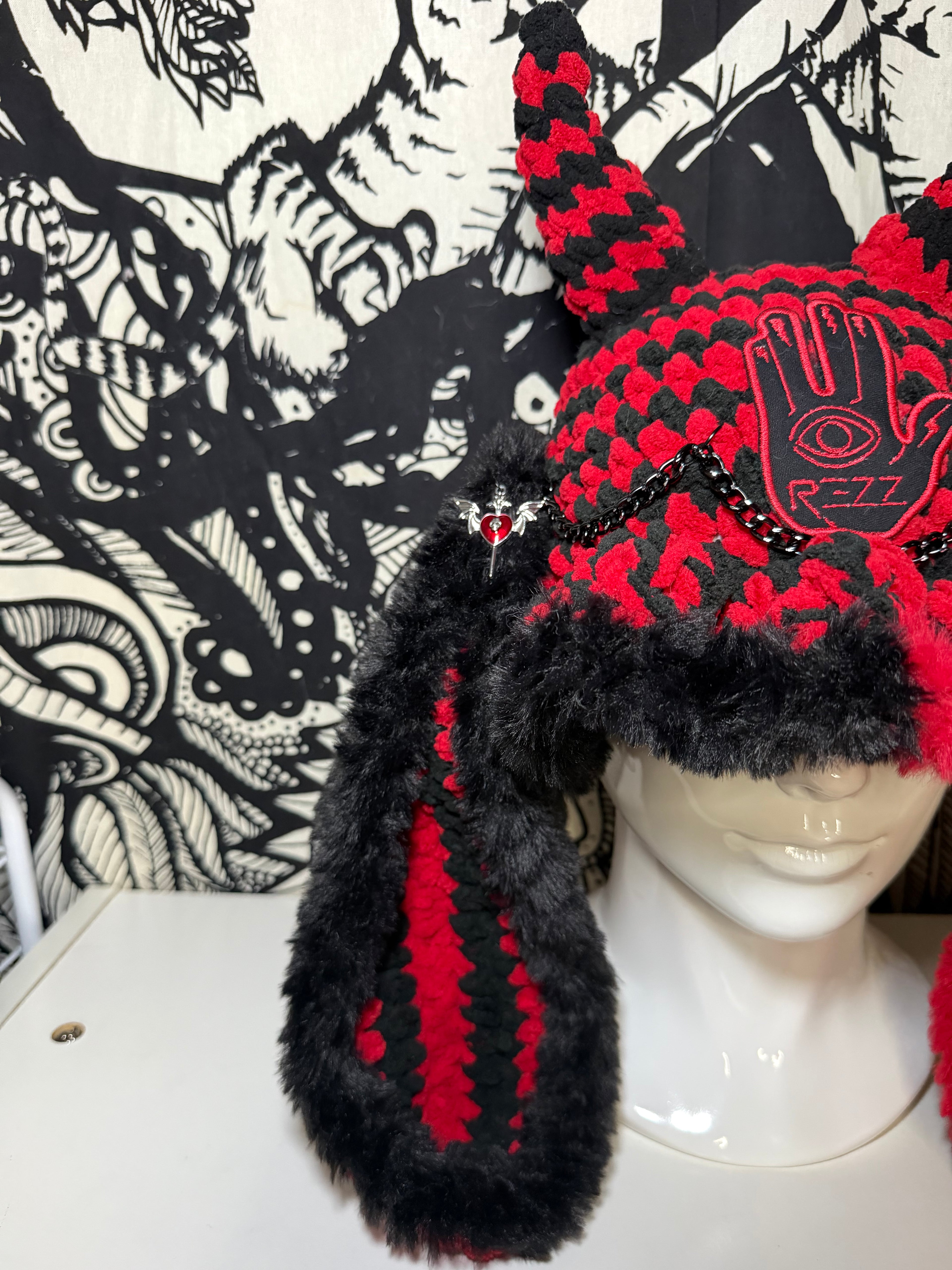 Rezz Evil Bunny Hat