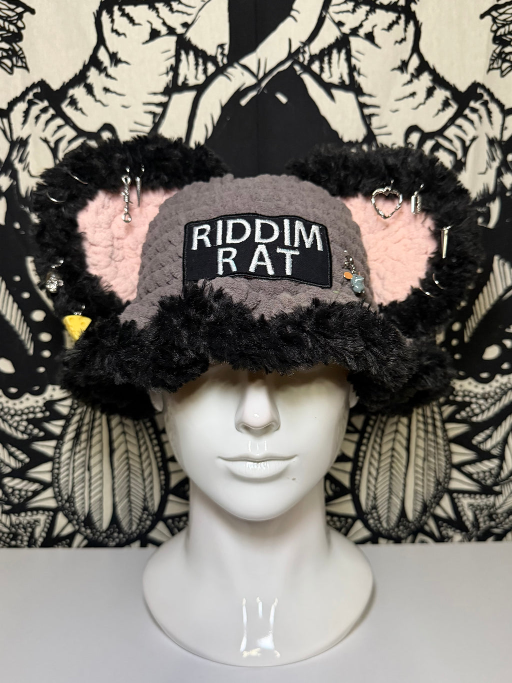 Riddim Rat Hat (Stash Ears)