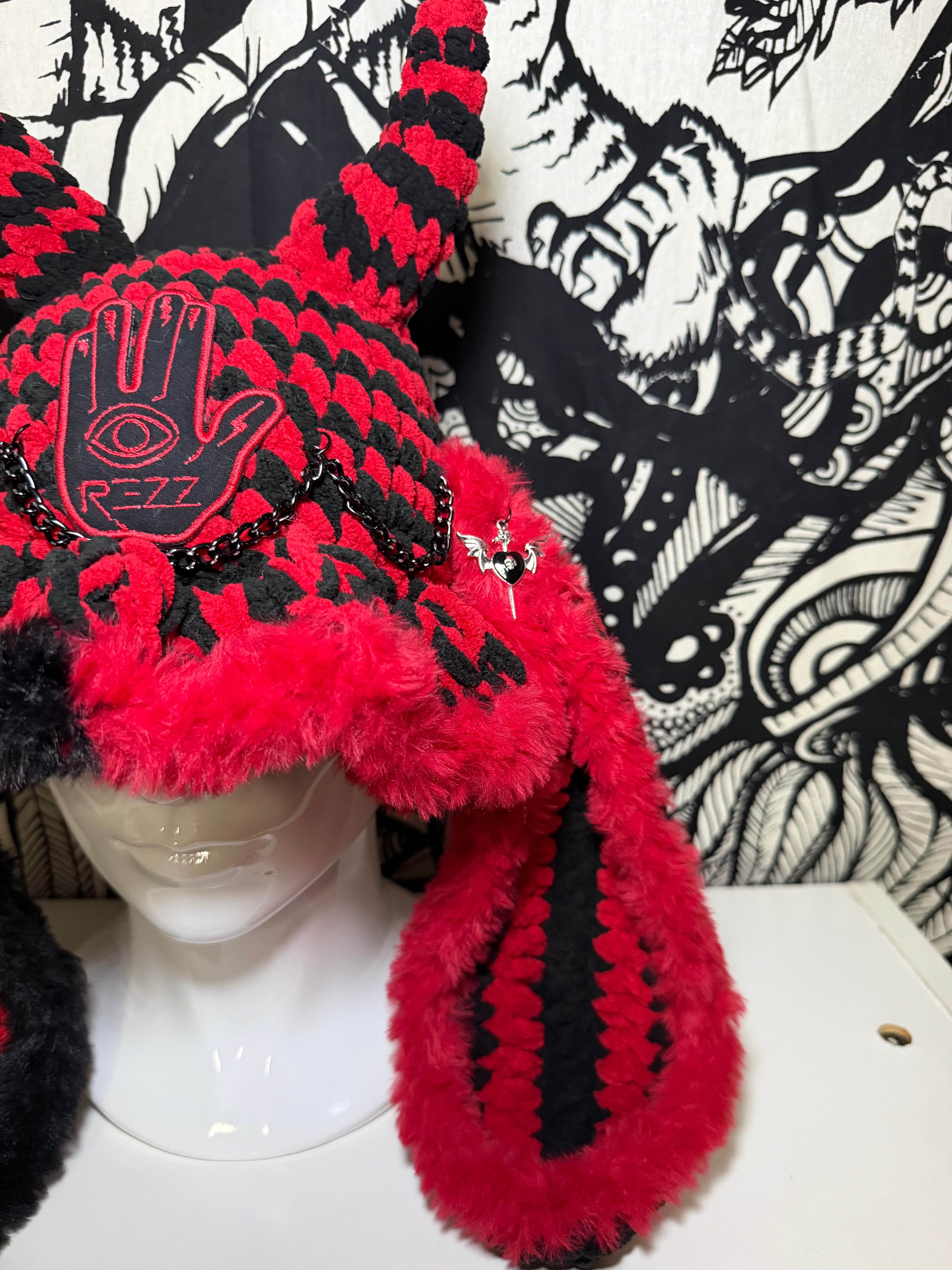 Rezz Evil Bunny Hat