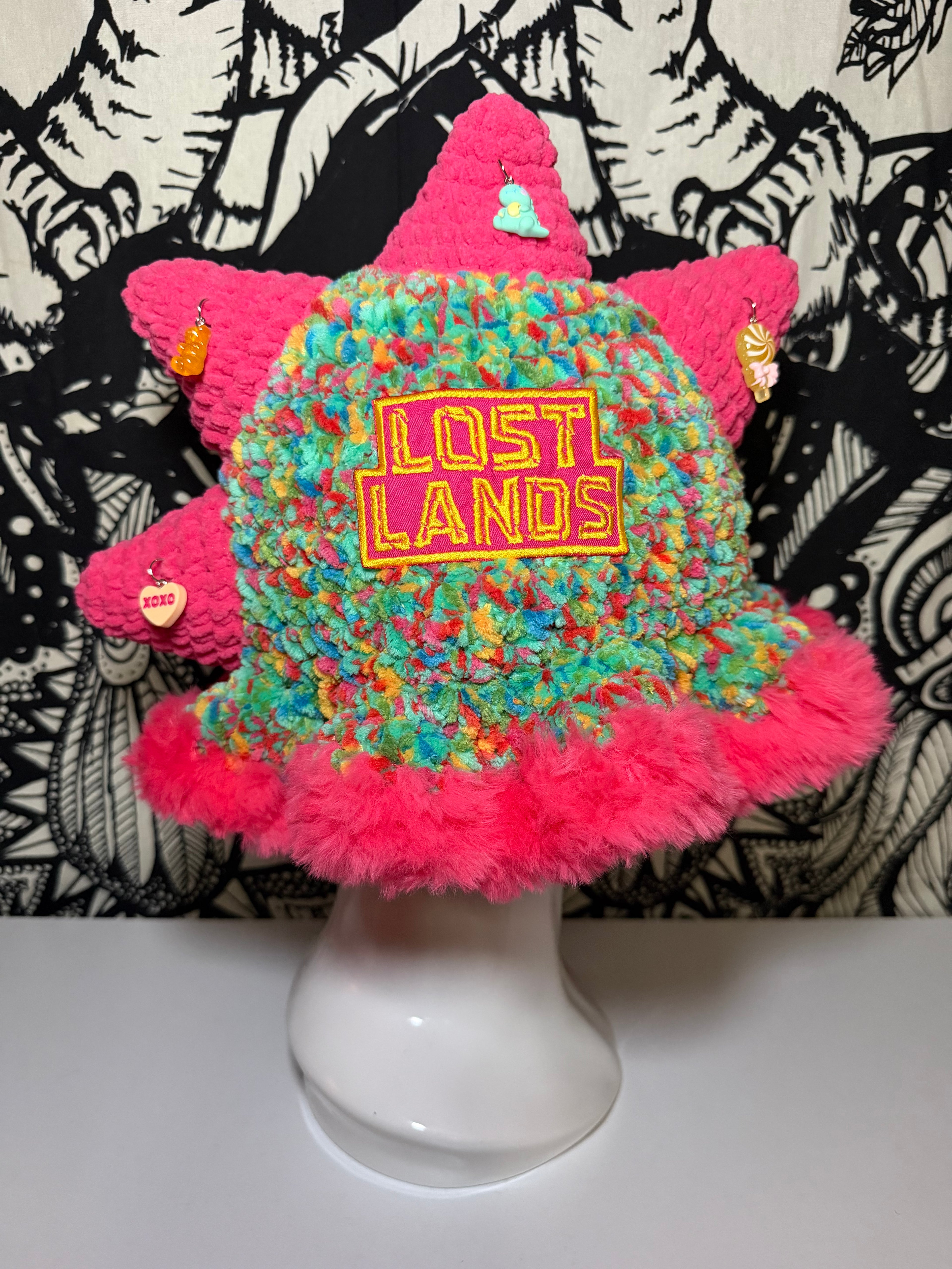 Pink Hottie LL/X Dino Hat