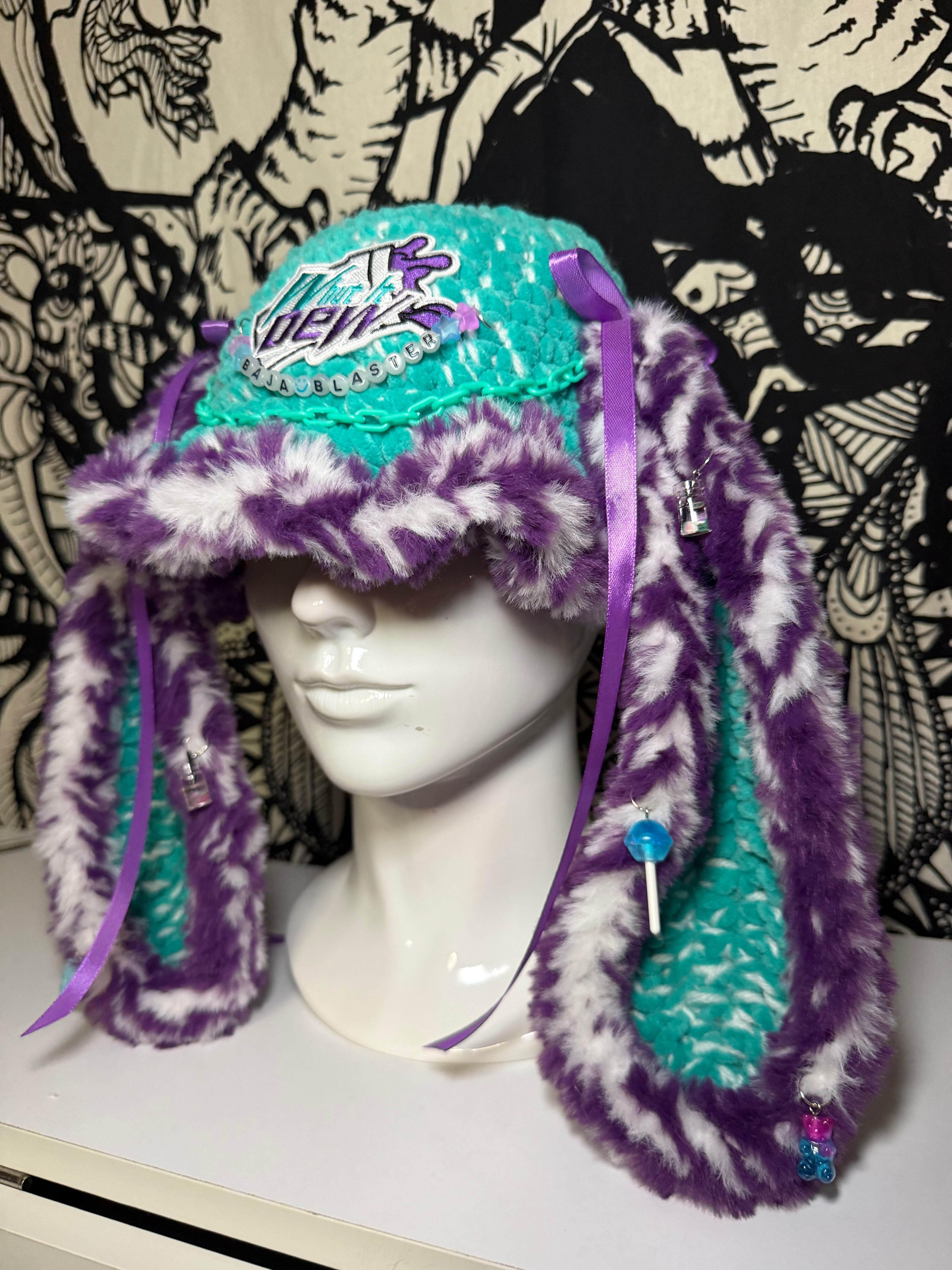 What It Dew Mtn Dew Bunny Hat