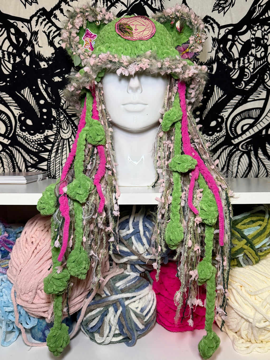 Of the Trees Pink Forest Hat