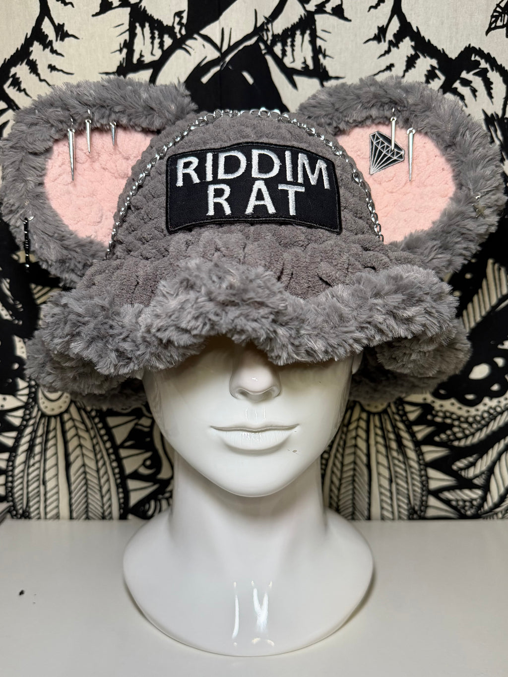 Riddim Rat Stash Ears Bucket Hat