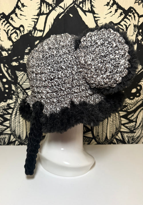 B/W Riddim Rat Hat (Larger Size)