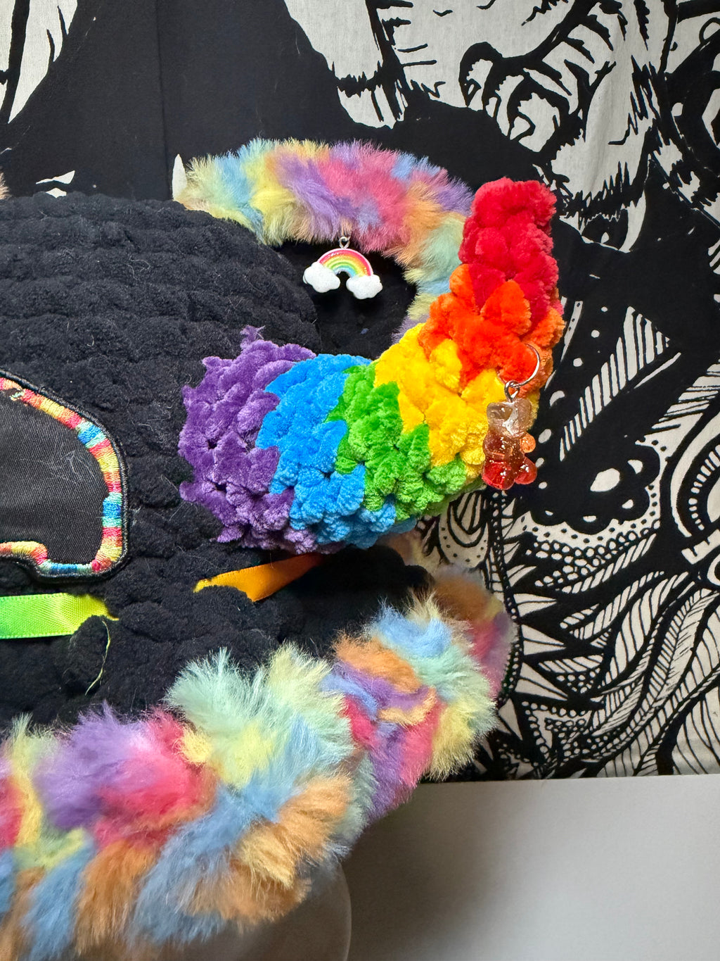 Rainbow Wooli Hat