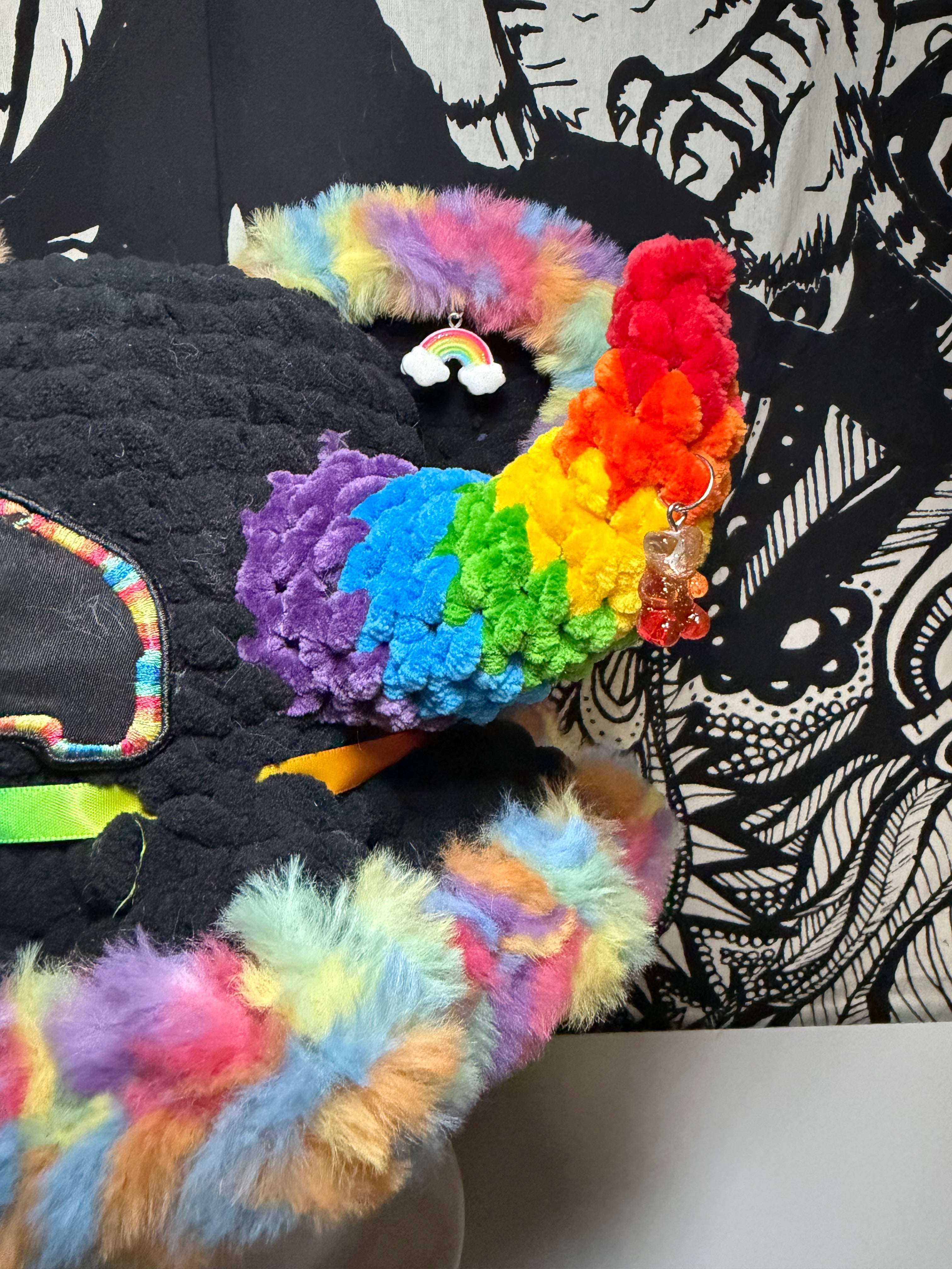 Rainbow Wooli Hat