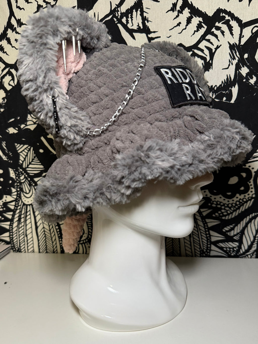 Riddim Rat Stash Ears Bucket Hat