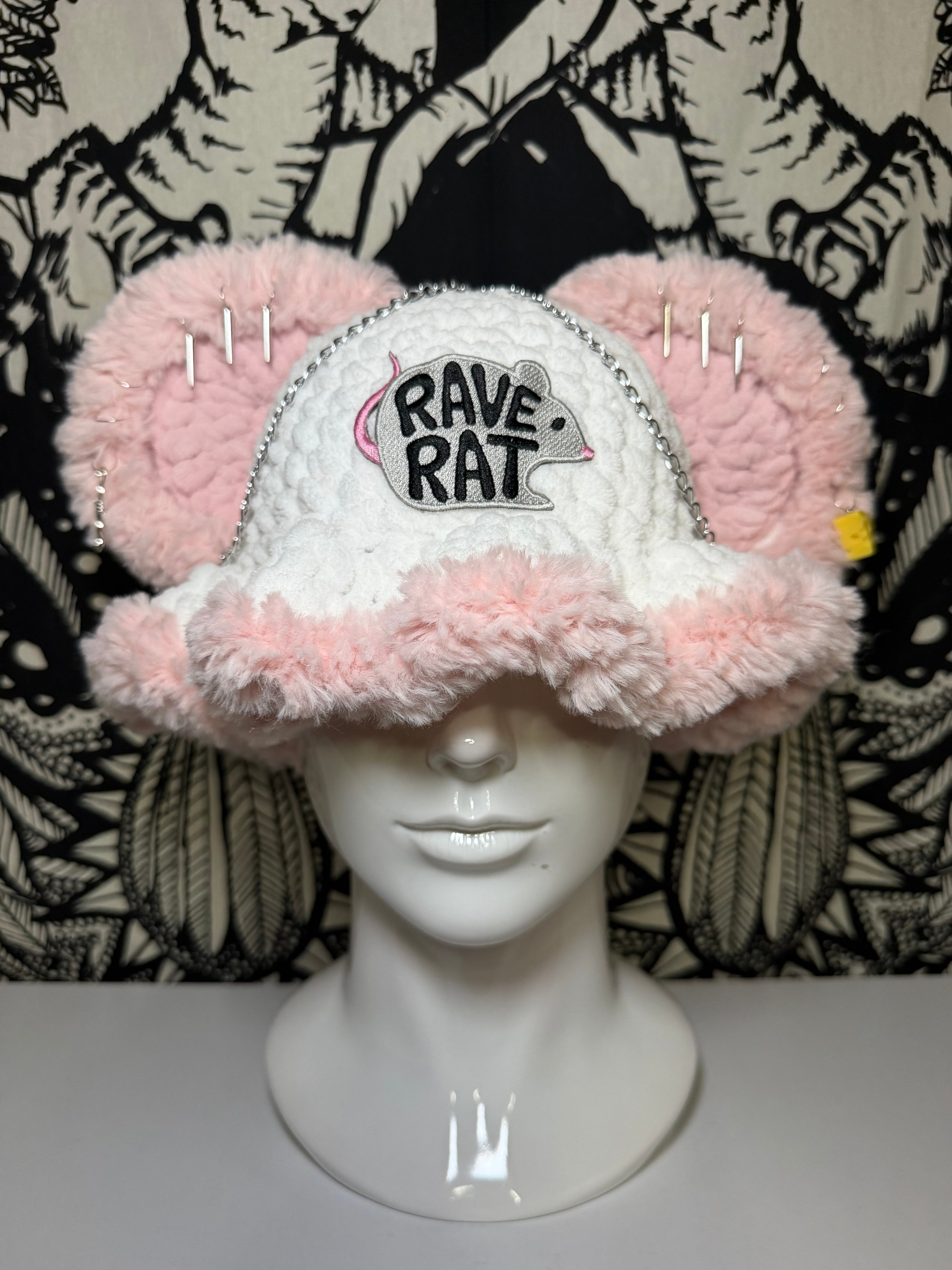 Rave Rat Hat (Stash Ears)
