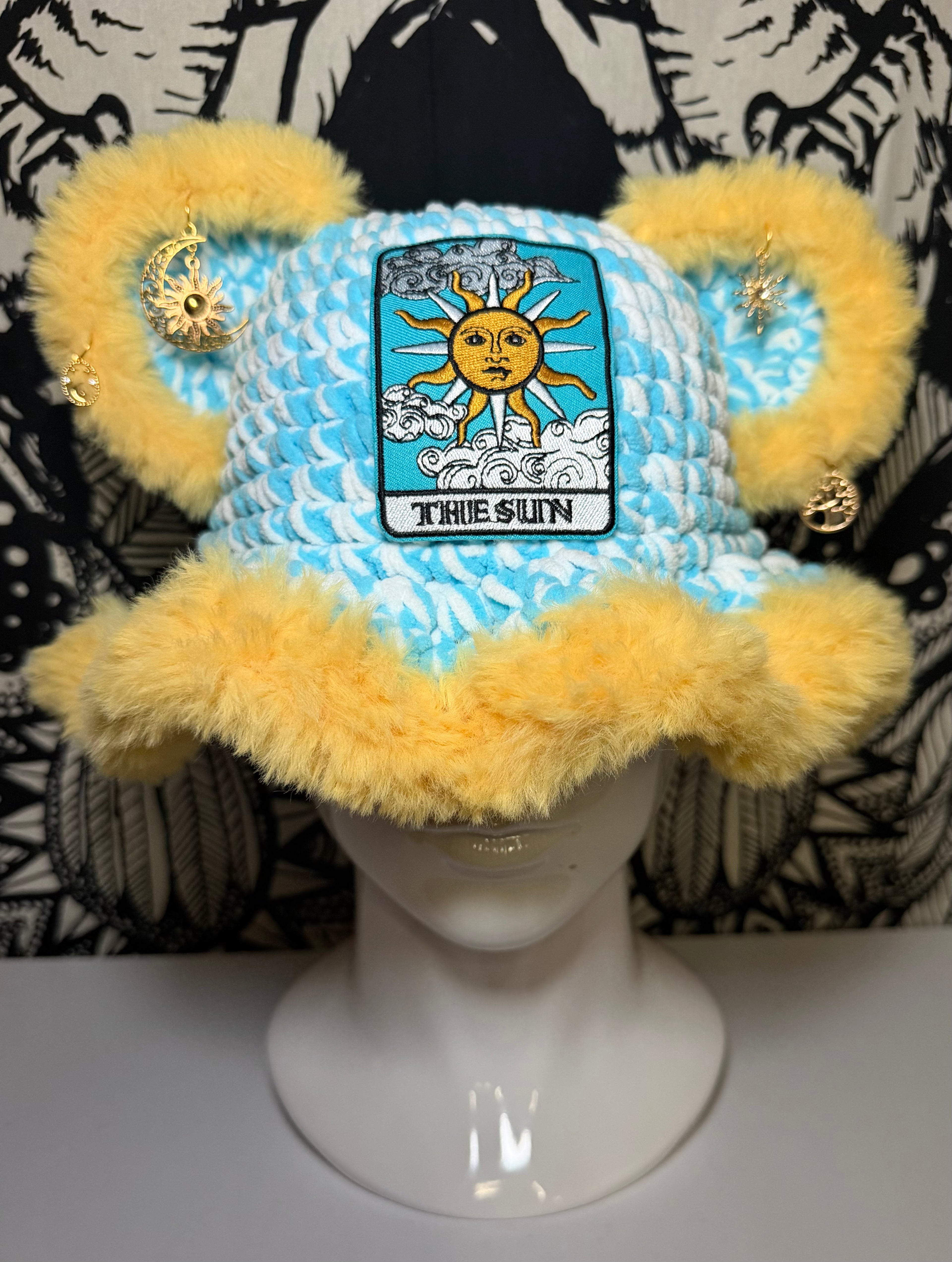 Sun and Moon Matching Hats