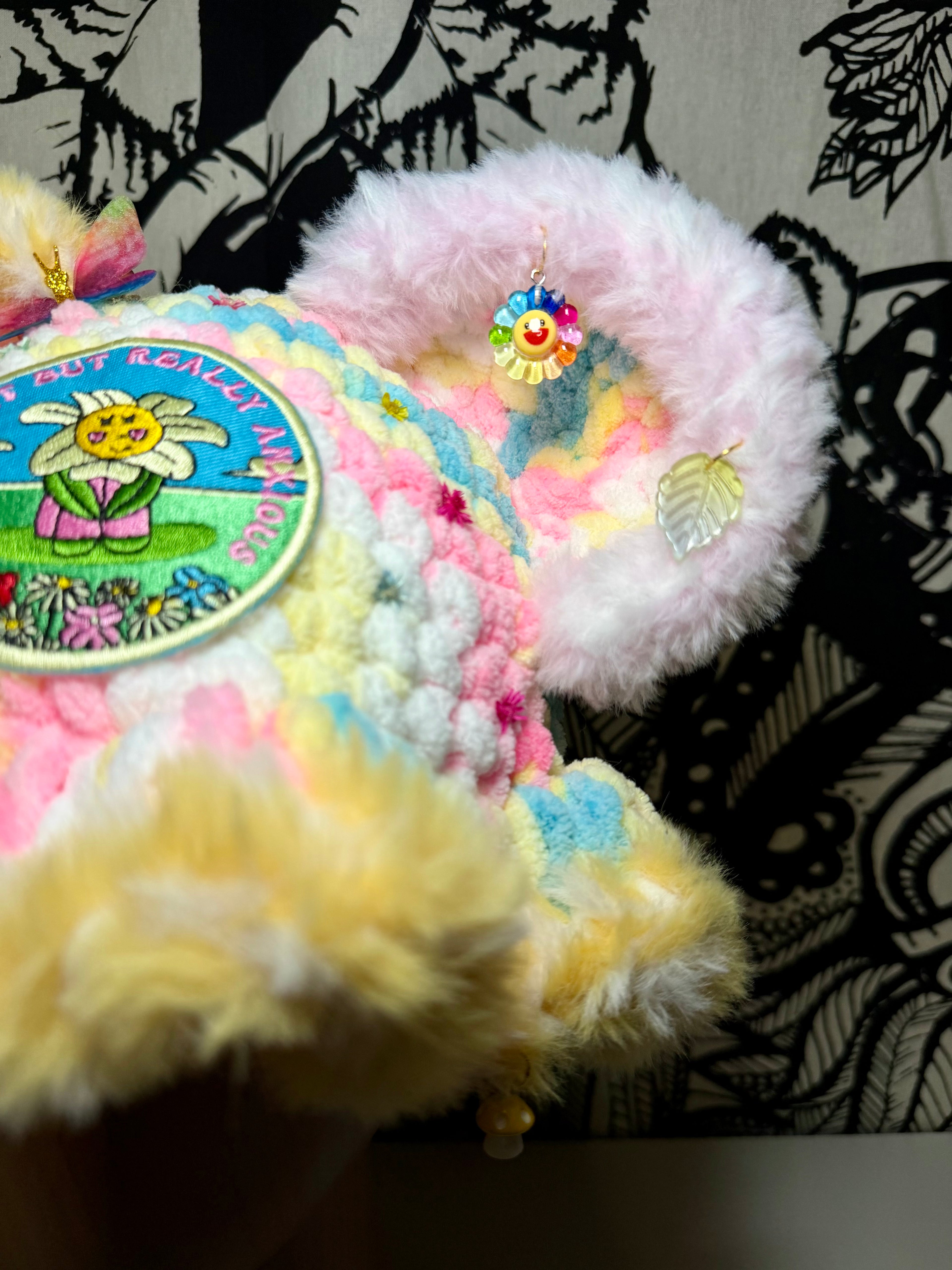 Flower Tie Dye Bucket Hat