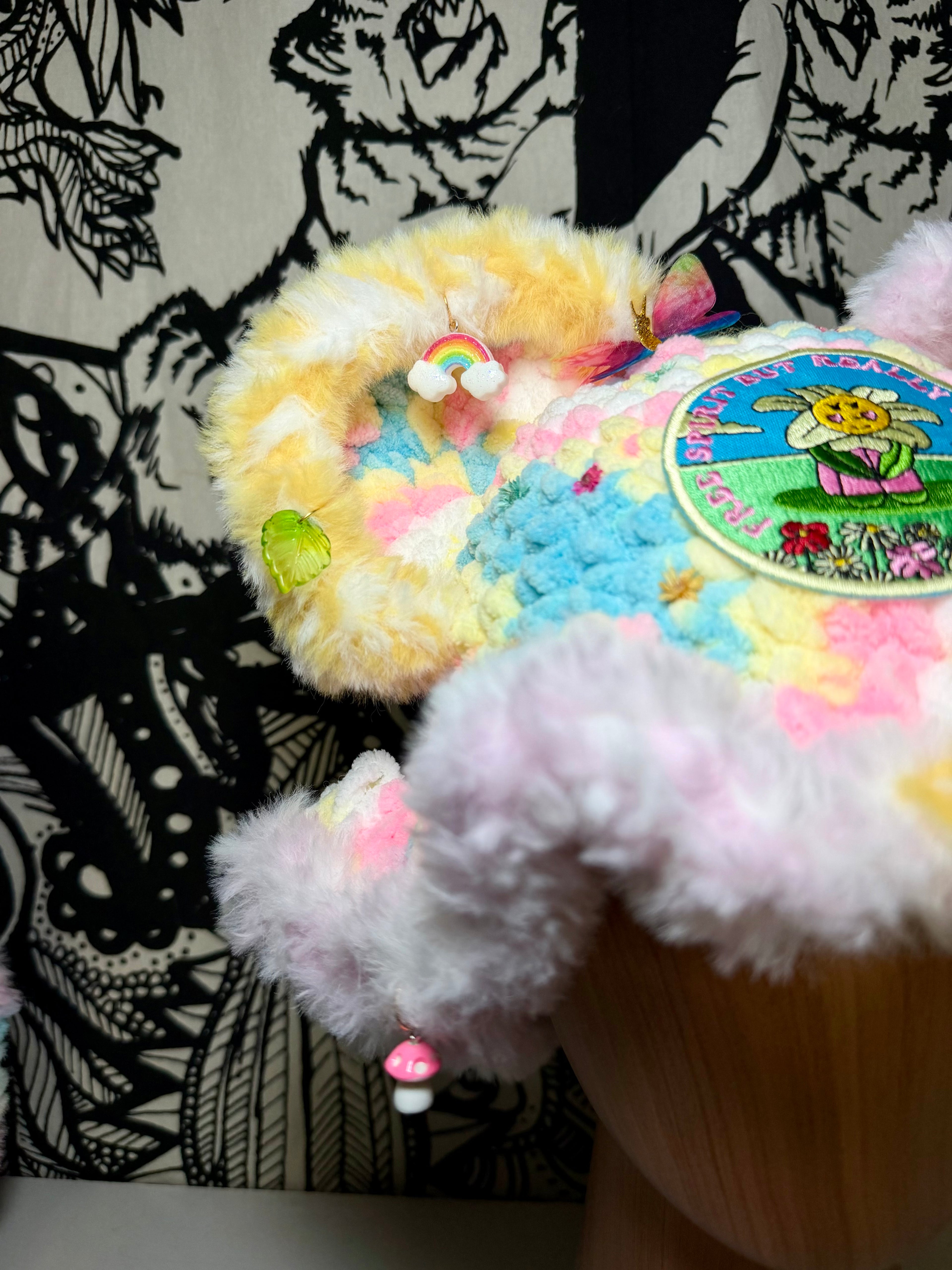 Flower Tie Dye Bucket Hat