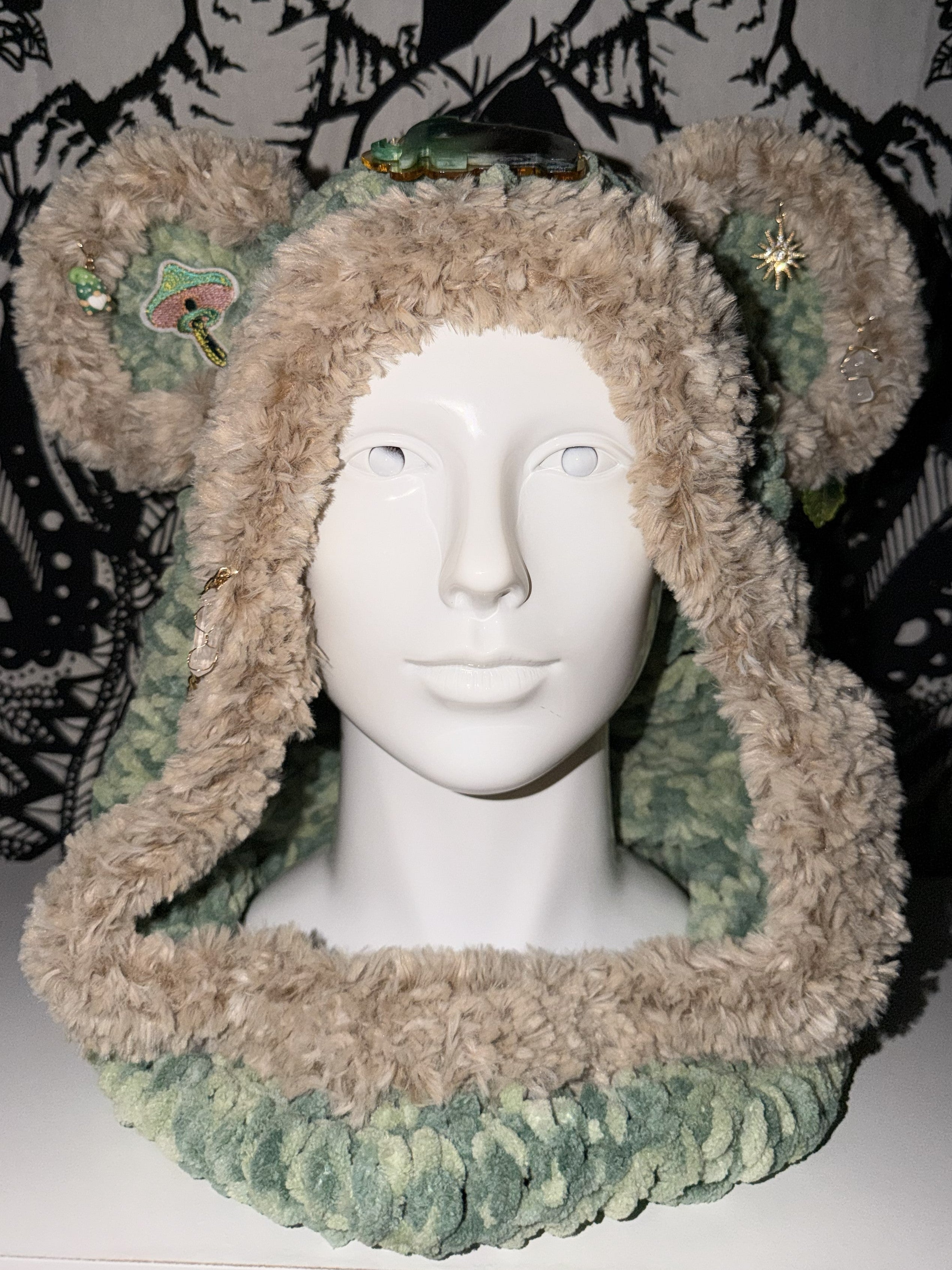 Wooli Bear Hood