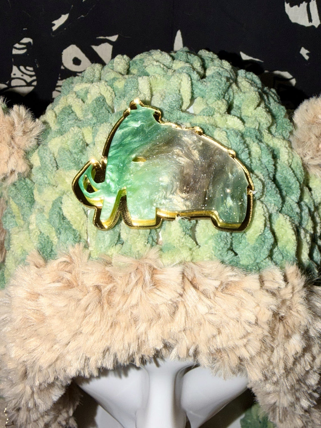 Wooli Bear Hood