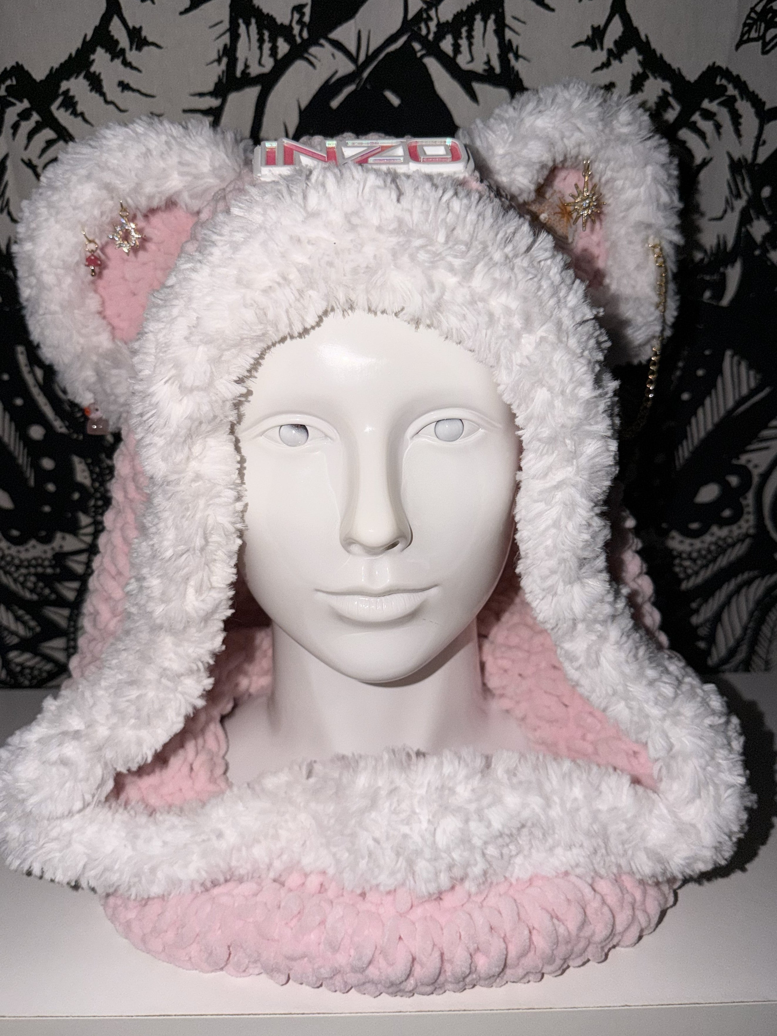 Inzo Pink Bear XL Hood