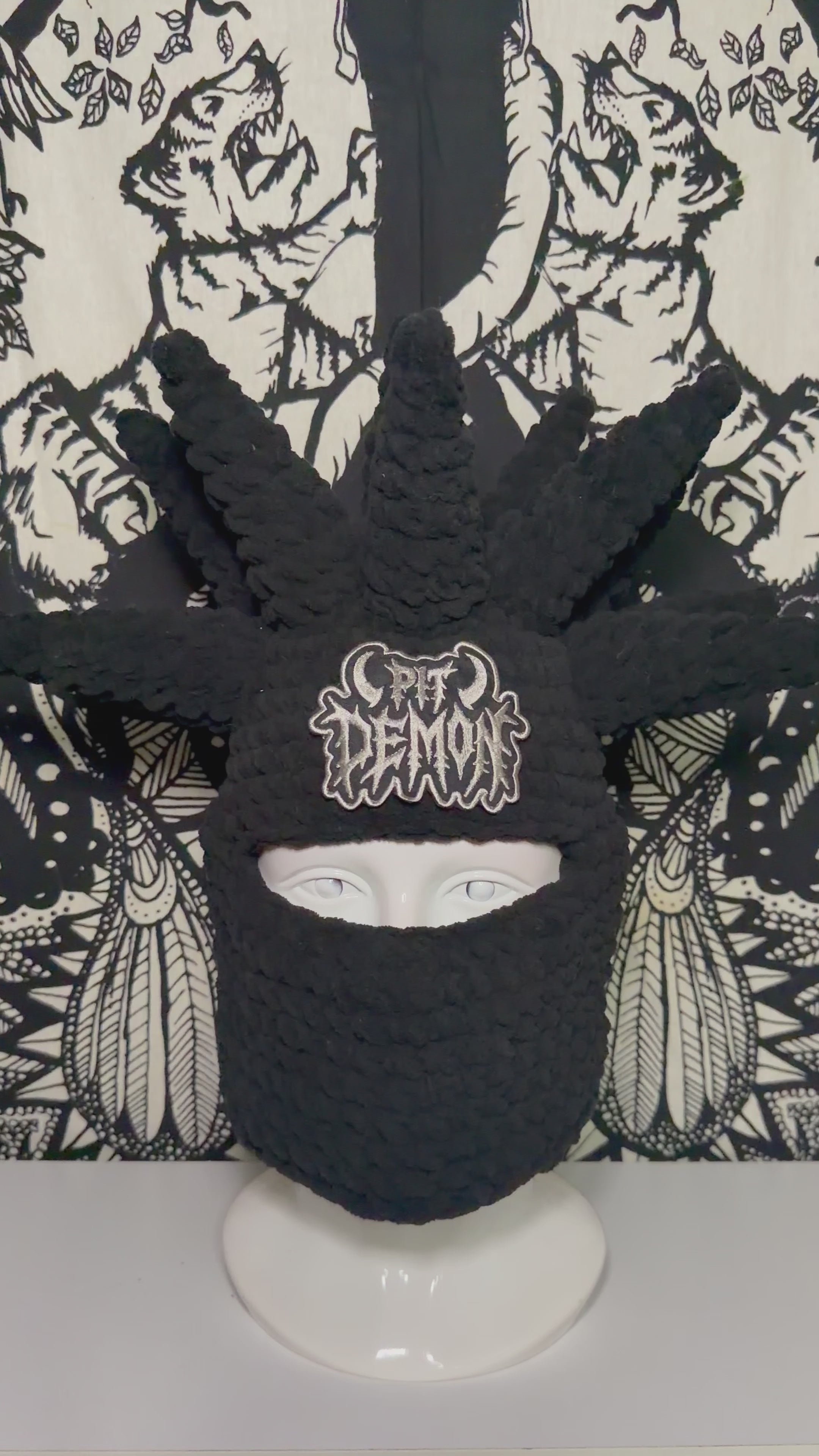 The Crowned Demon Ski Mask