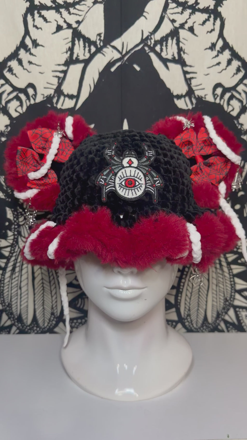 Spider Webs Bucket Hat