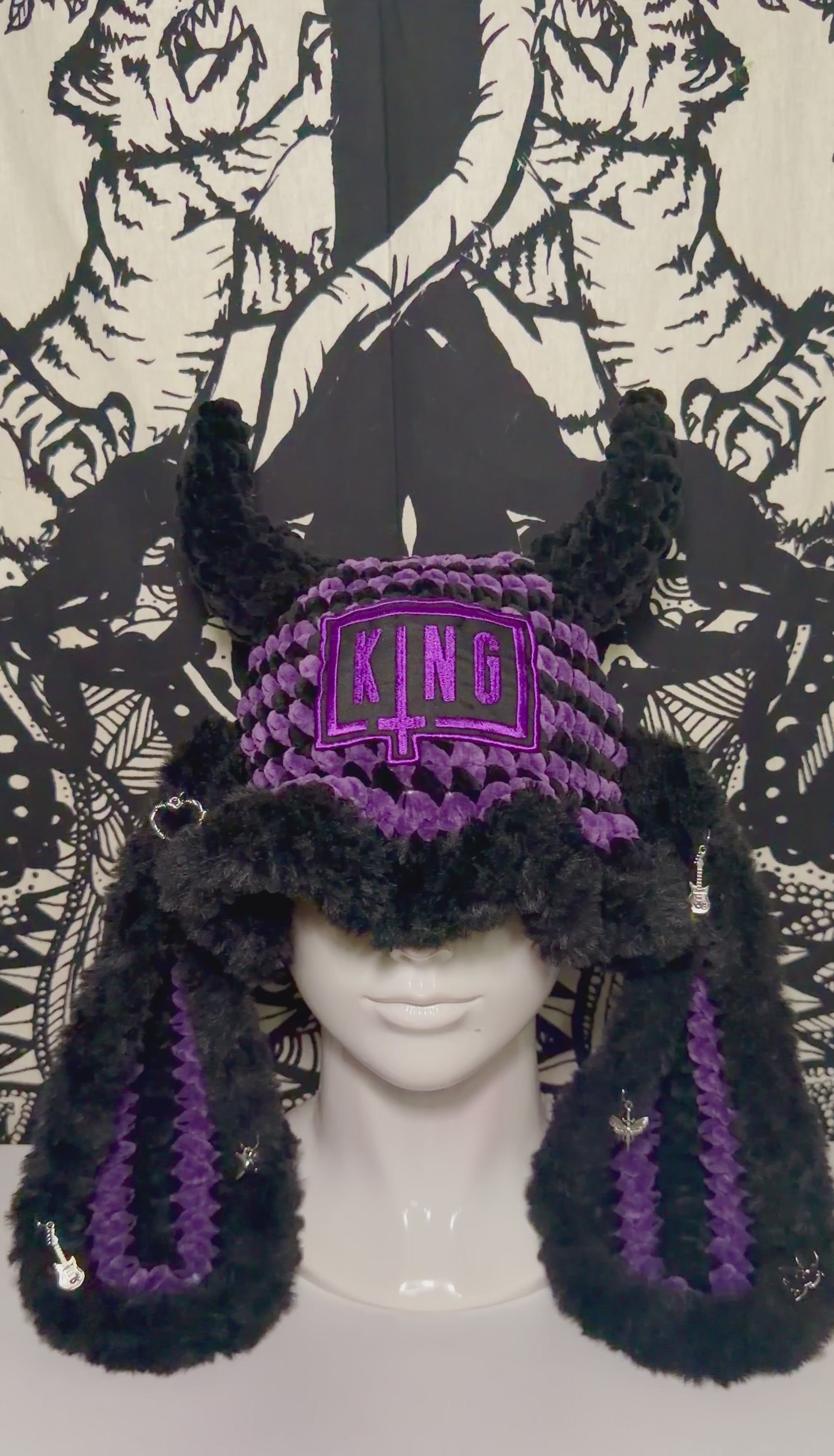 King Devil Bunny Hat