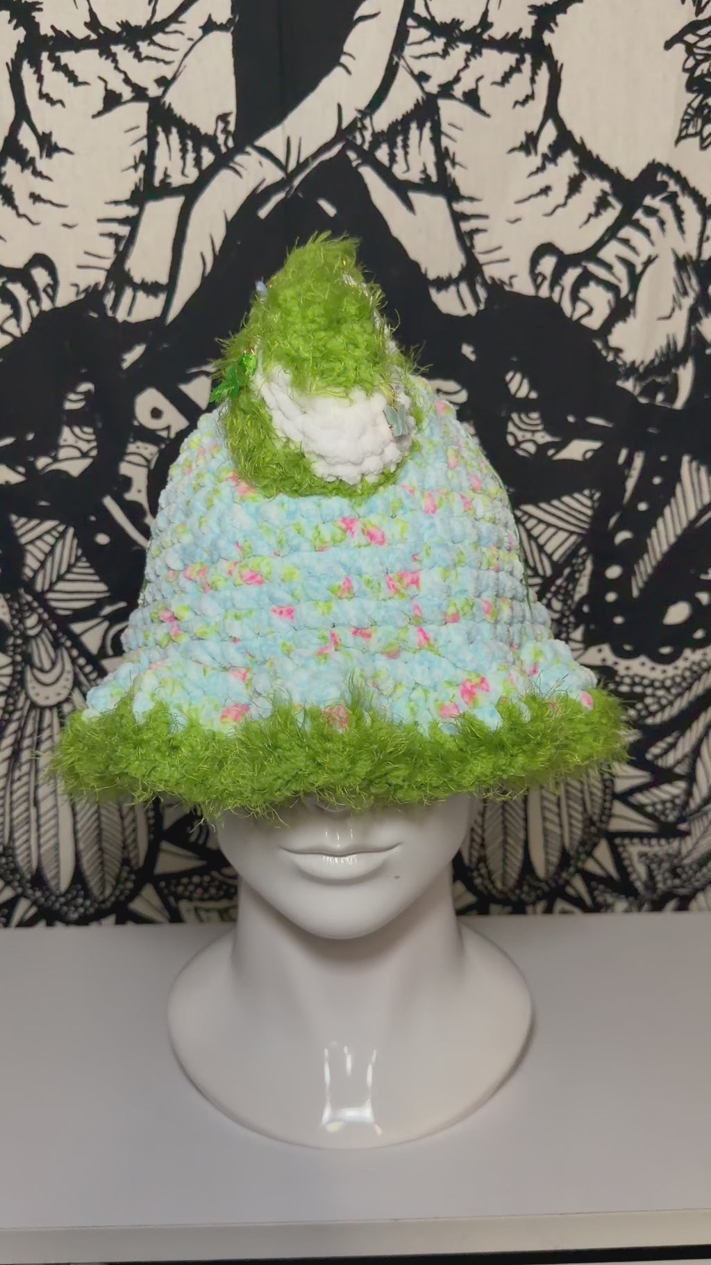 Spring Moss LL/X Dino Hat