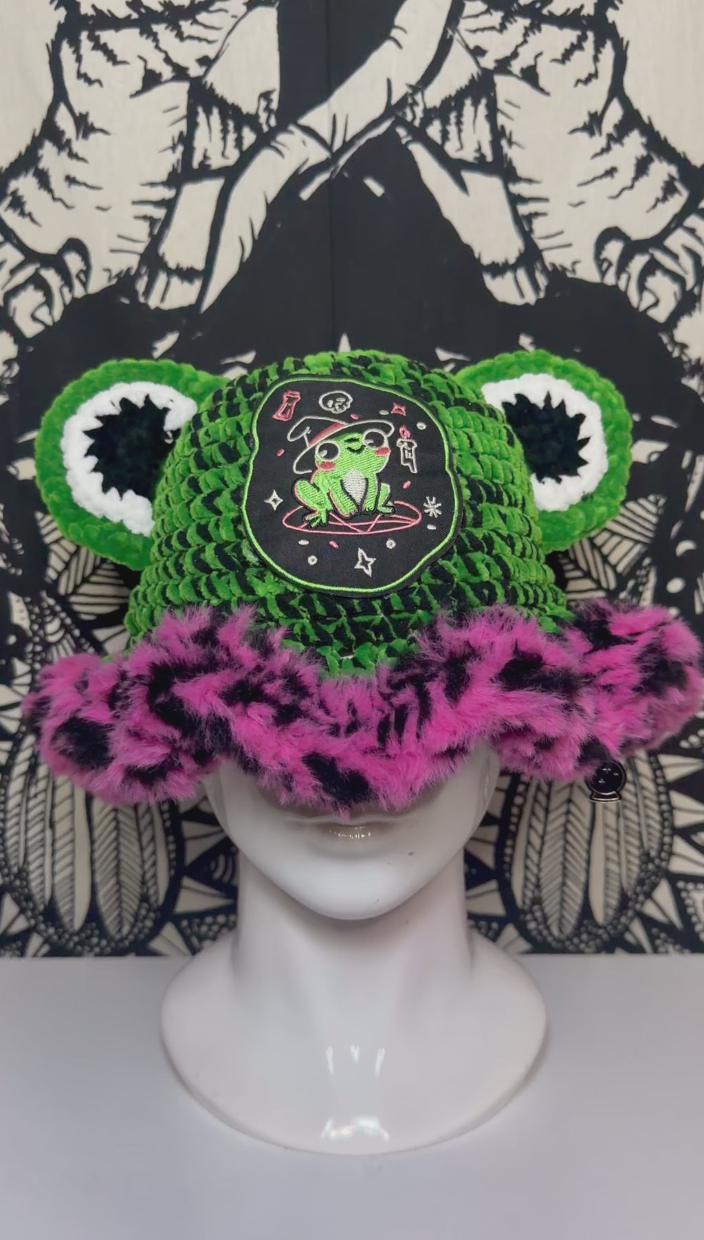 Witchy Frog Hat