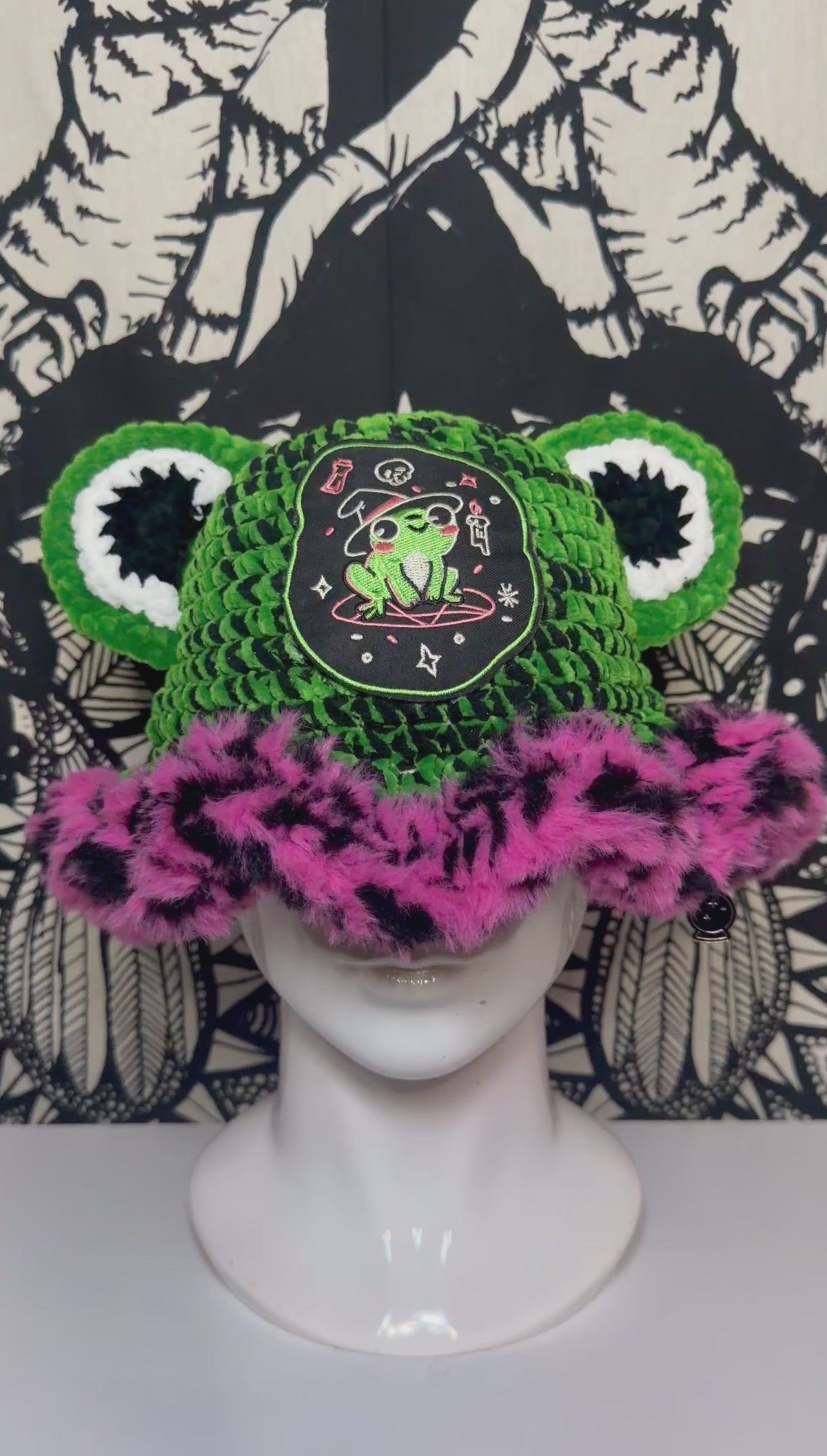 Witchy Frog Hat