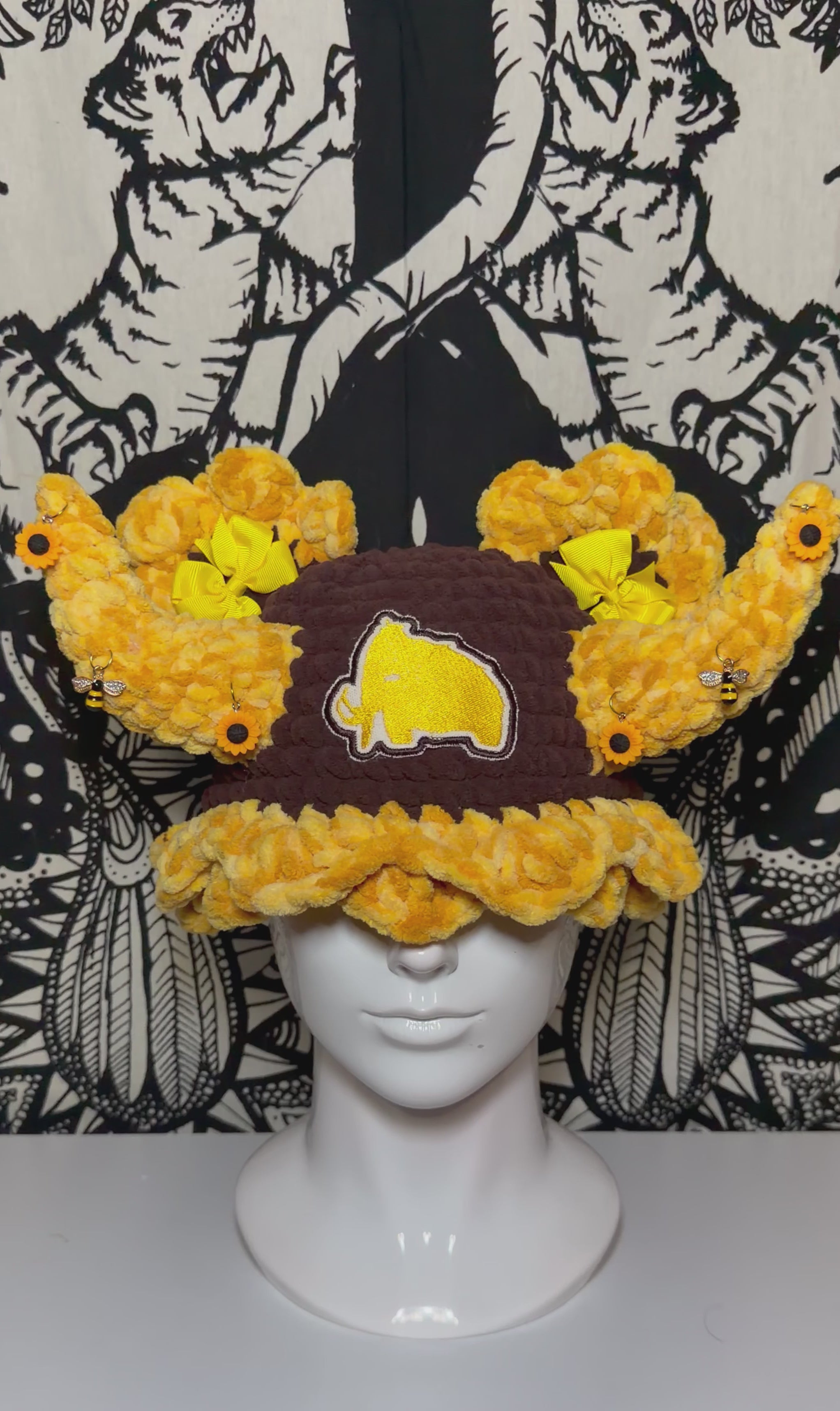 Sunflower Wooli Hat