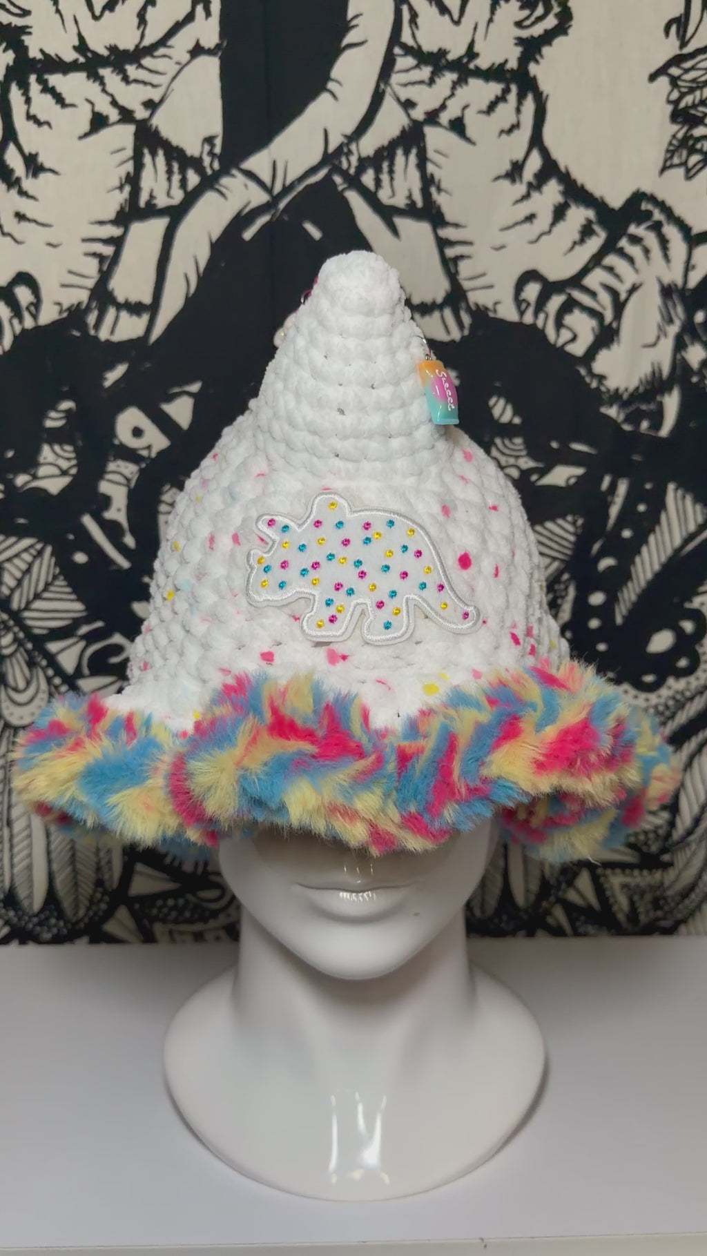 Circus Animal Cookie Dino Hat