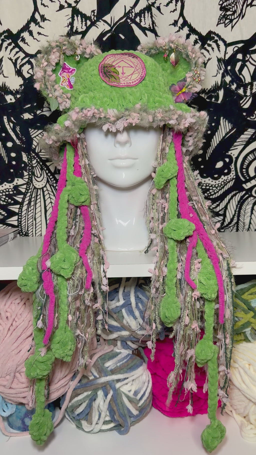 Of the Trees Pink Forest Hat