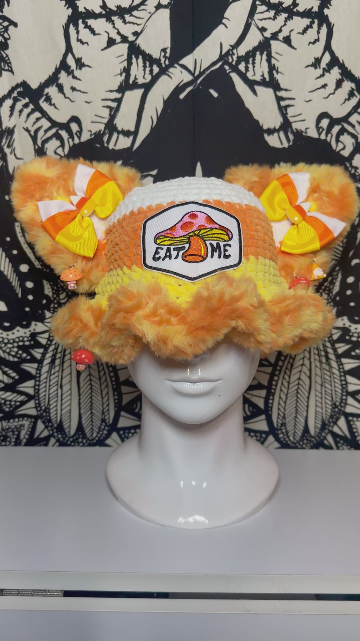Eat Me Candy-corn Hat