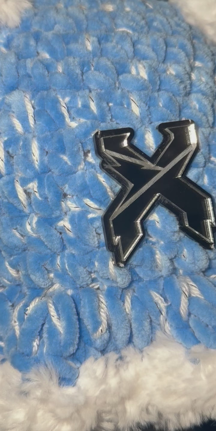 Excision Black/White Bear Hood