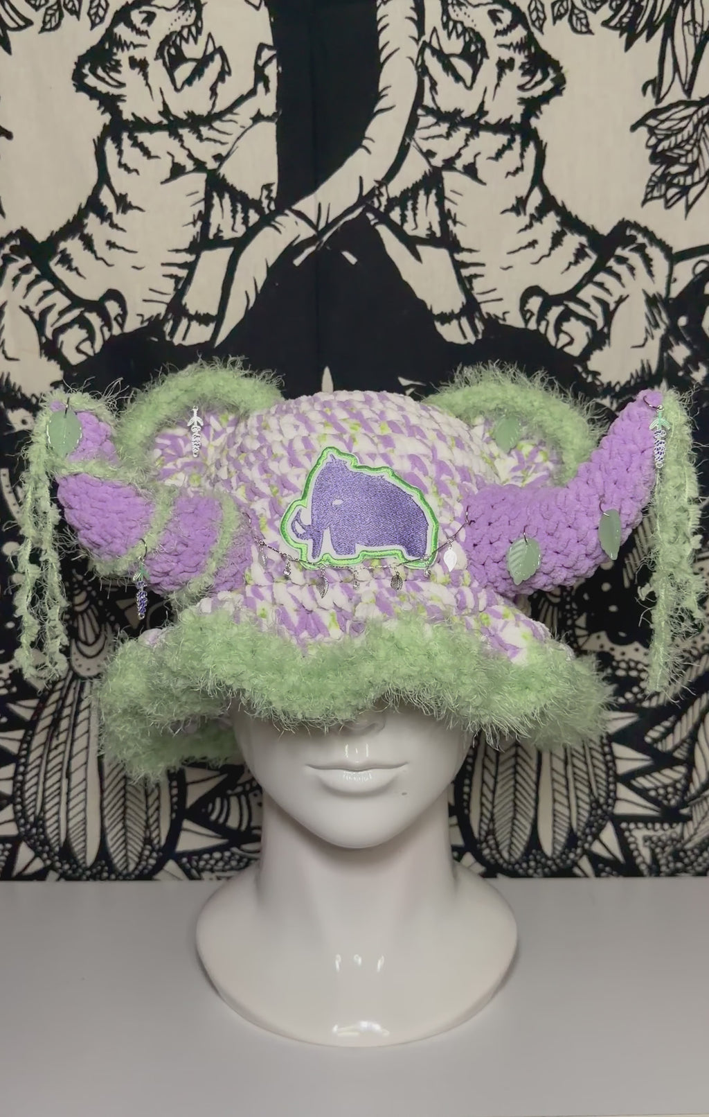 Lavender Mint Wooli