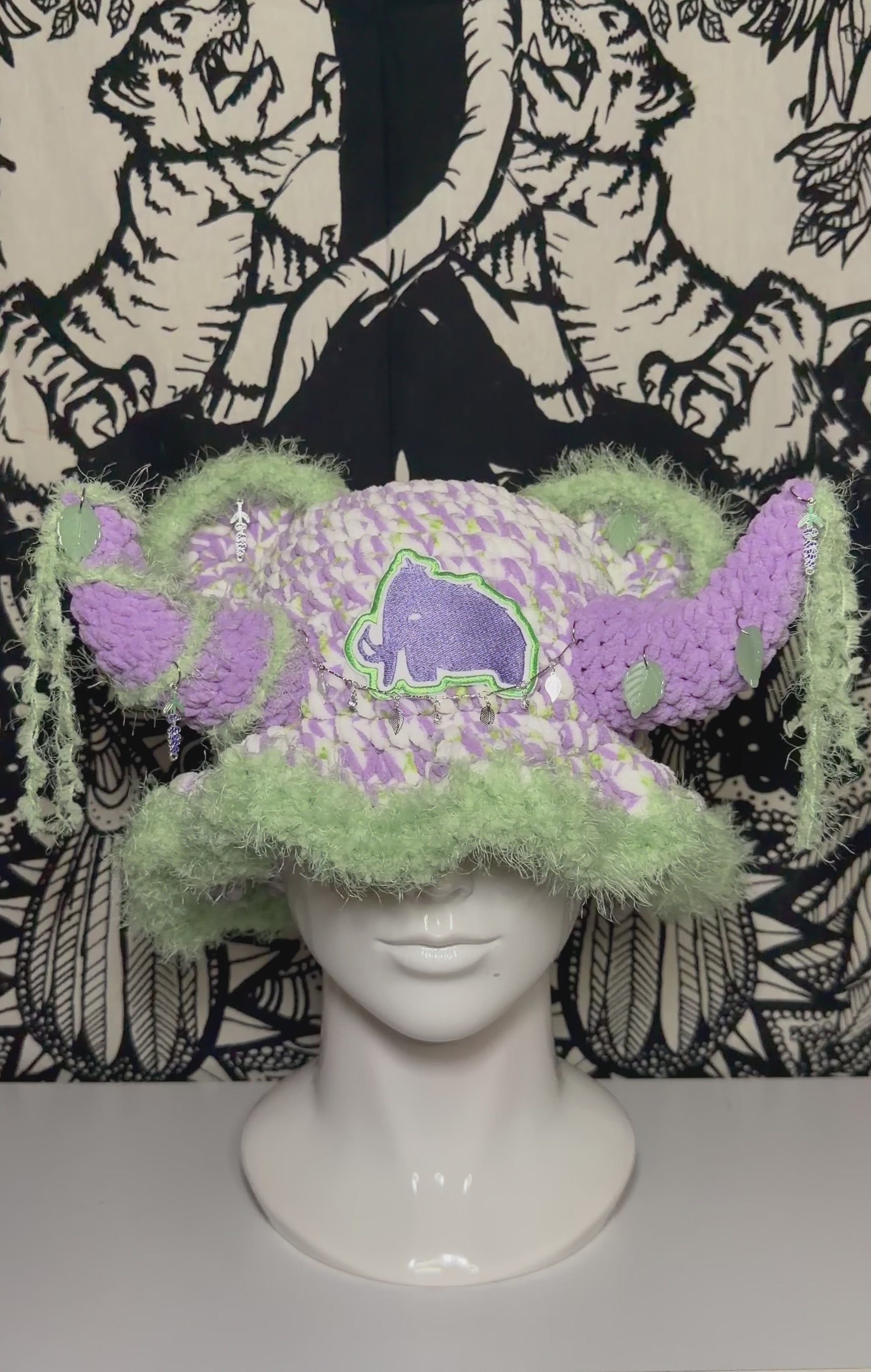 Lavender Mint Wooli