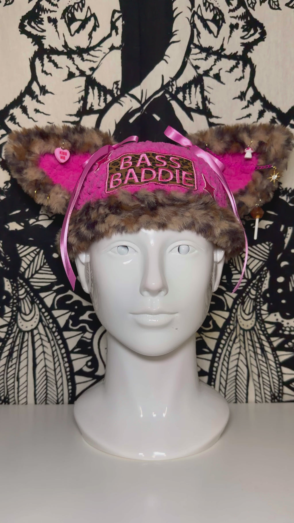 Bass Baddie Cat Beanie