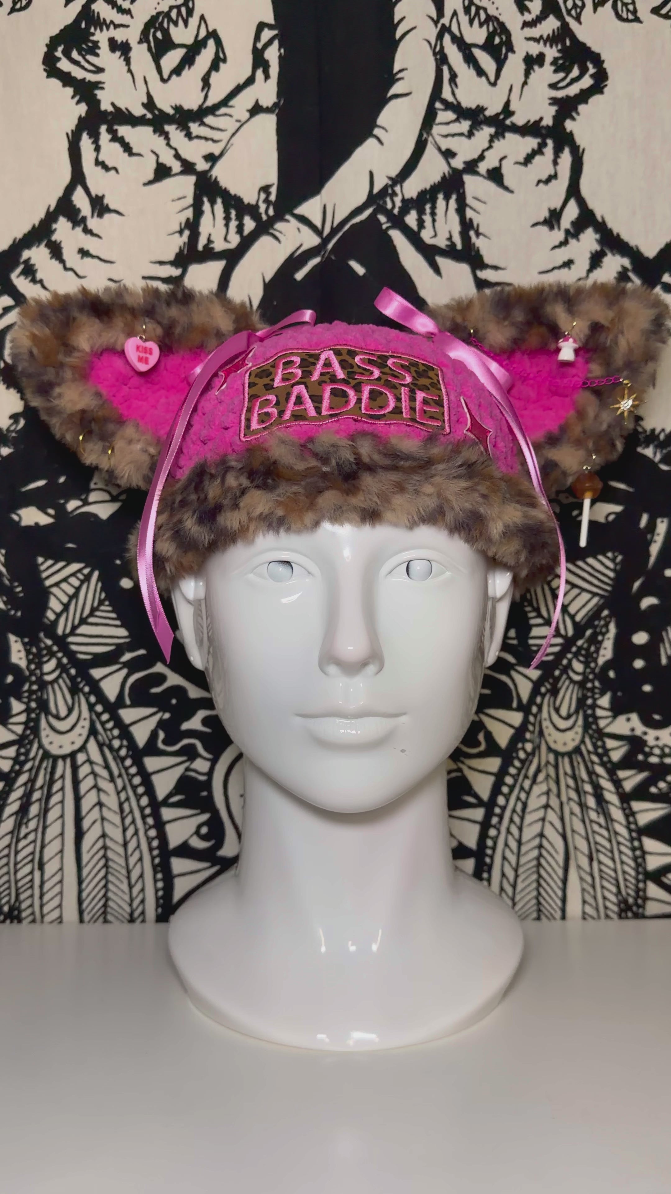 Bass Baddie Cat Beanie