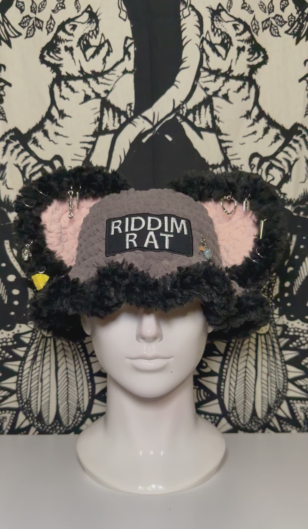 Riddim Rat Hat (Stash Ears)